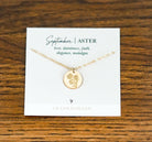 Shop Hand Stamped Birth Flower Necklaces-Necklaces at Ruby Joy Boutique, a Women's Clothing Store in Pickerington, Ohio