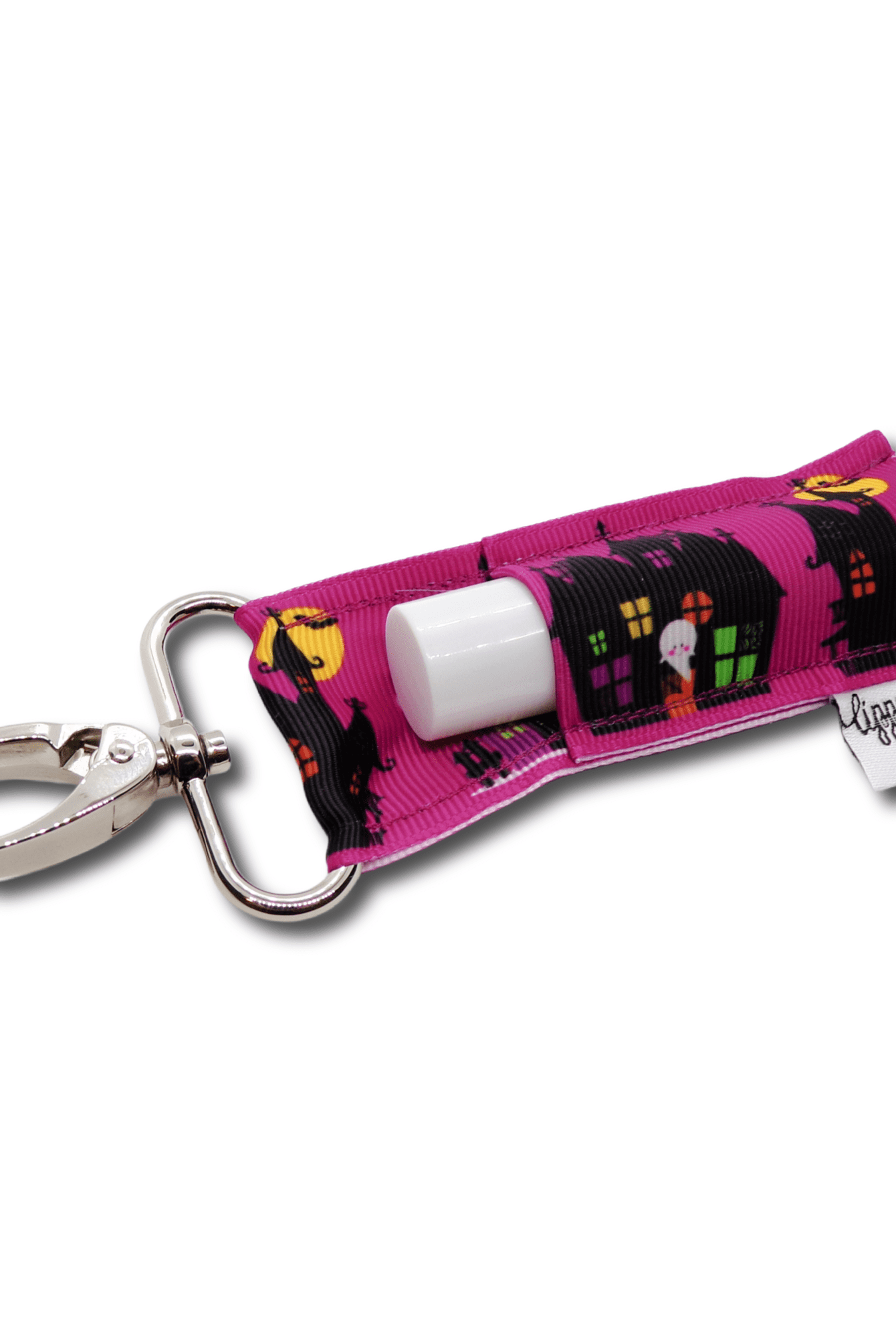 Shop Haunted House LippyClip® - Lip Balm Holder for Chapstick-Keychains at Ruby Joy Boutique, a Women's Clothing Store in Pickerington, Ohio