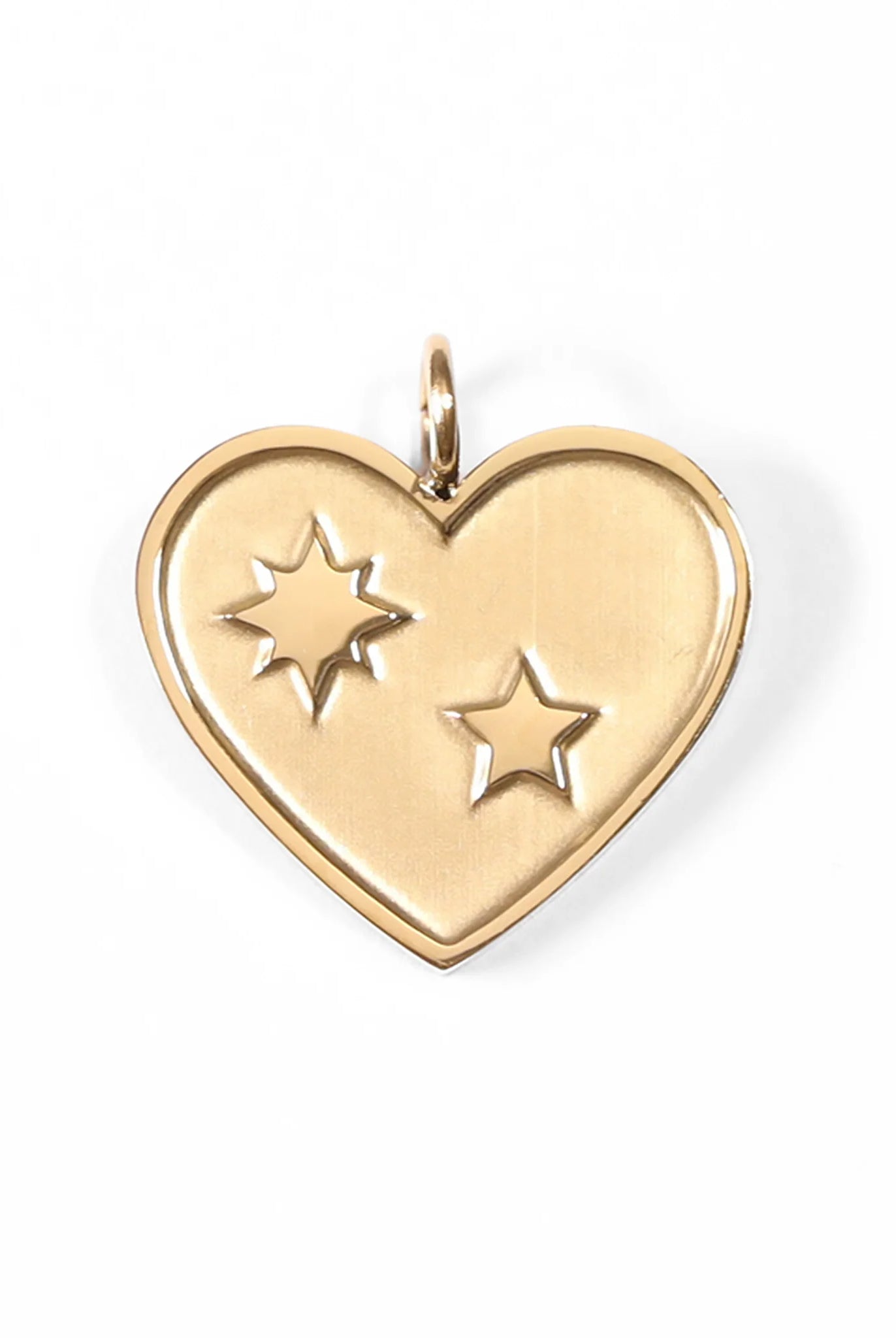 Shop Heart with Stars Charm- at Ruby Joy Boutique, a Women's Clothing Store in Pickerington, Ohio