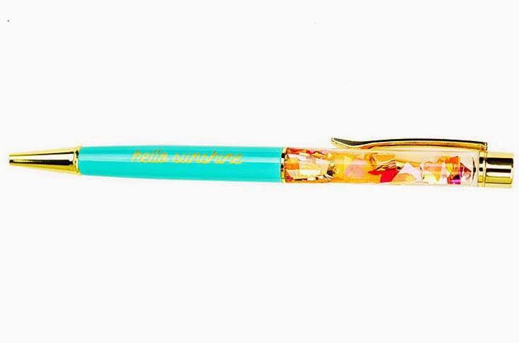 Shop "Hello Sunshine" Confetti Pen-Pens at Ruby Joy Boutique, a Women's Clothing Store in Pickerington, Ohio