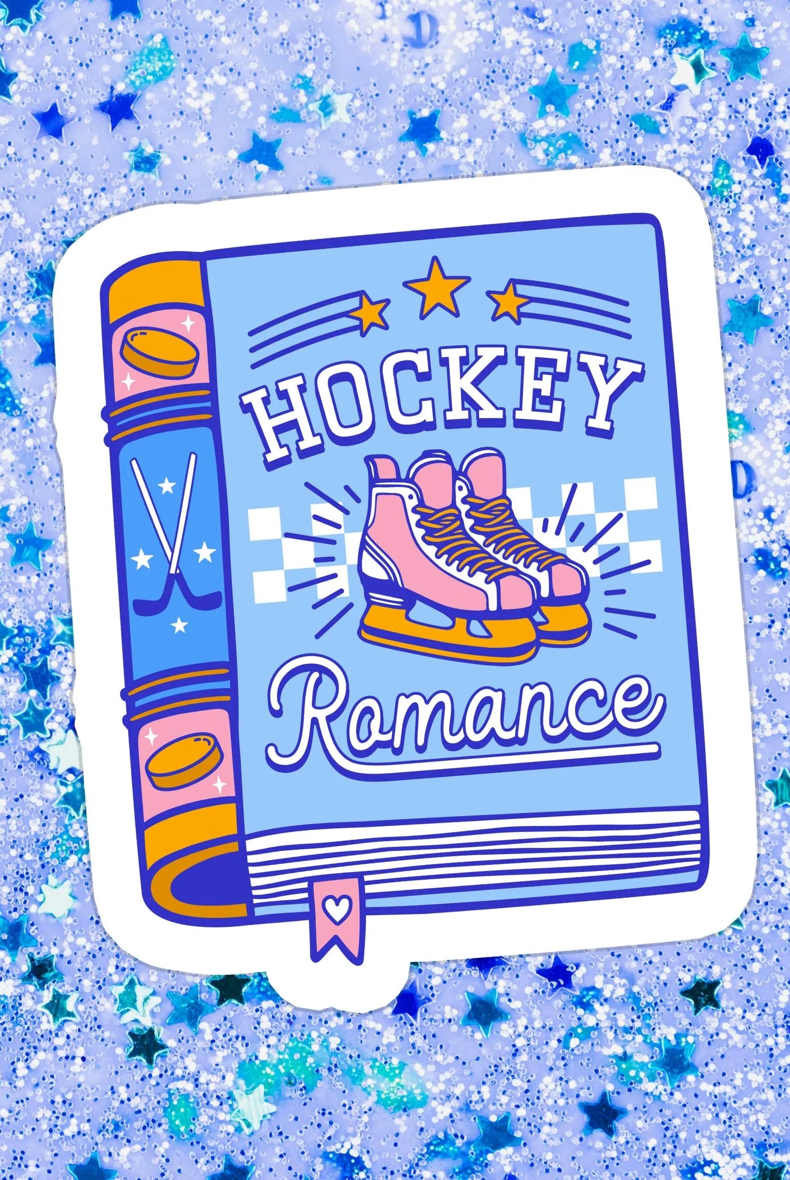 Shop Hockey Romance Books | Waterproof Vinyl Sticker- at Ruby Joy Boutique, a Women's Clothing Store in Pickerington, Ohio