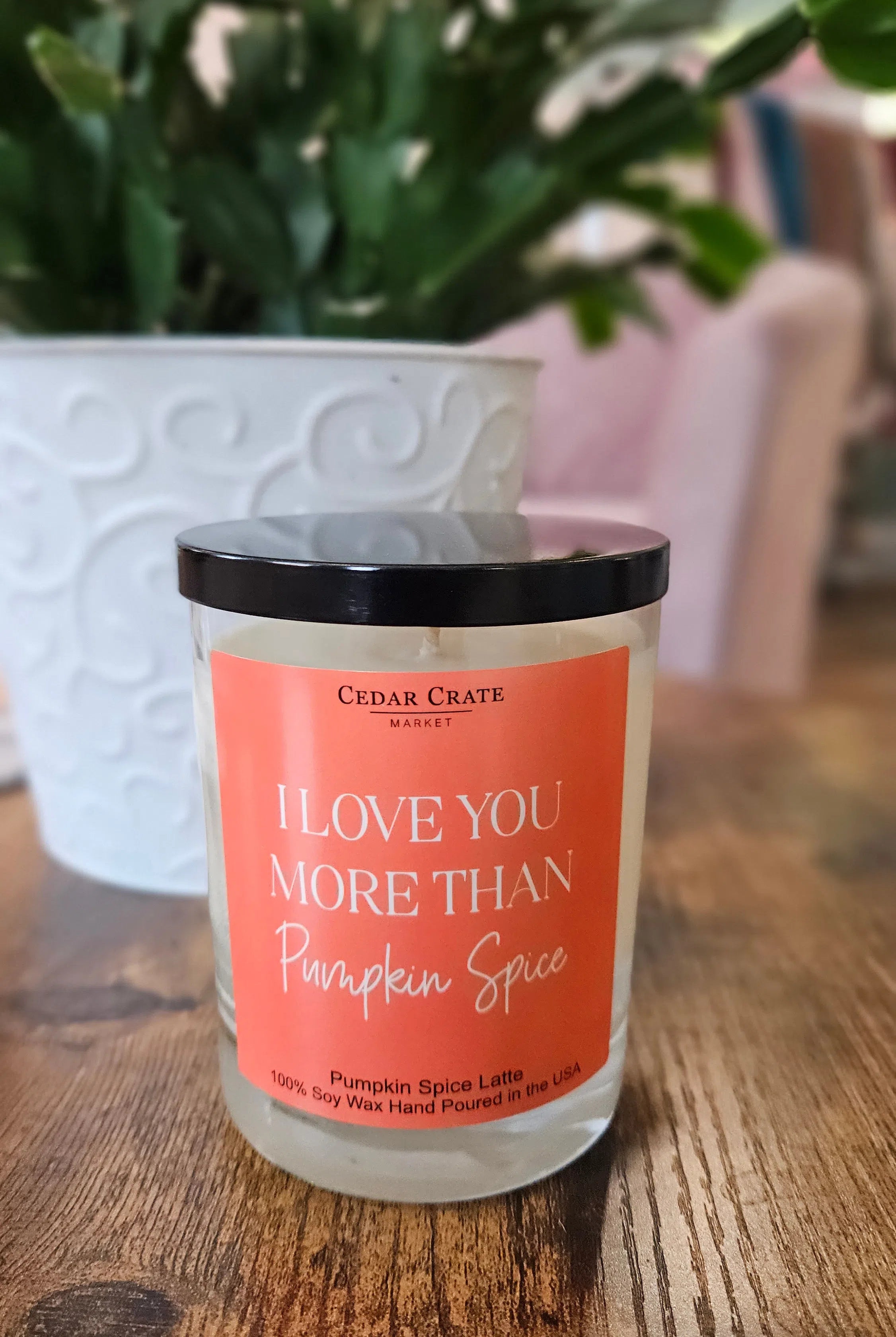 Shop I Love You More Than Pumpkin Spice | Pumpkin Spice Latte-Candles at Ruby Joy Boutique, a Women's Clothing Store in Pickerington, Ohio