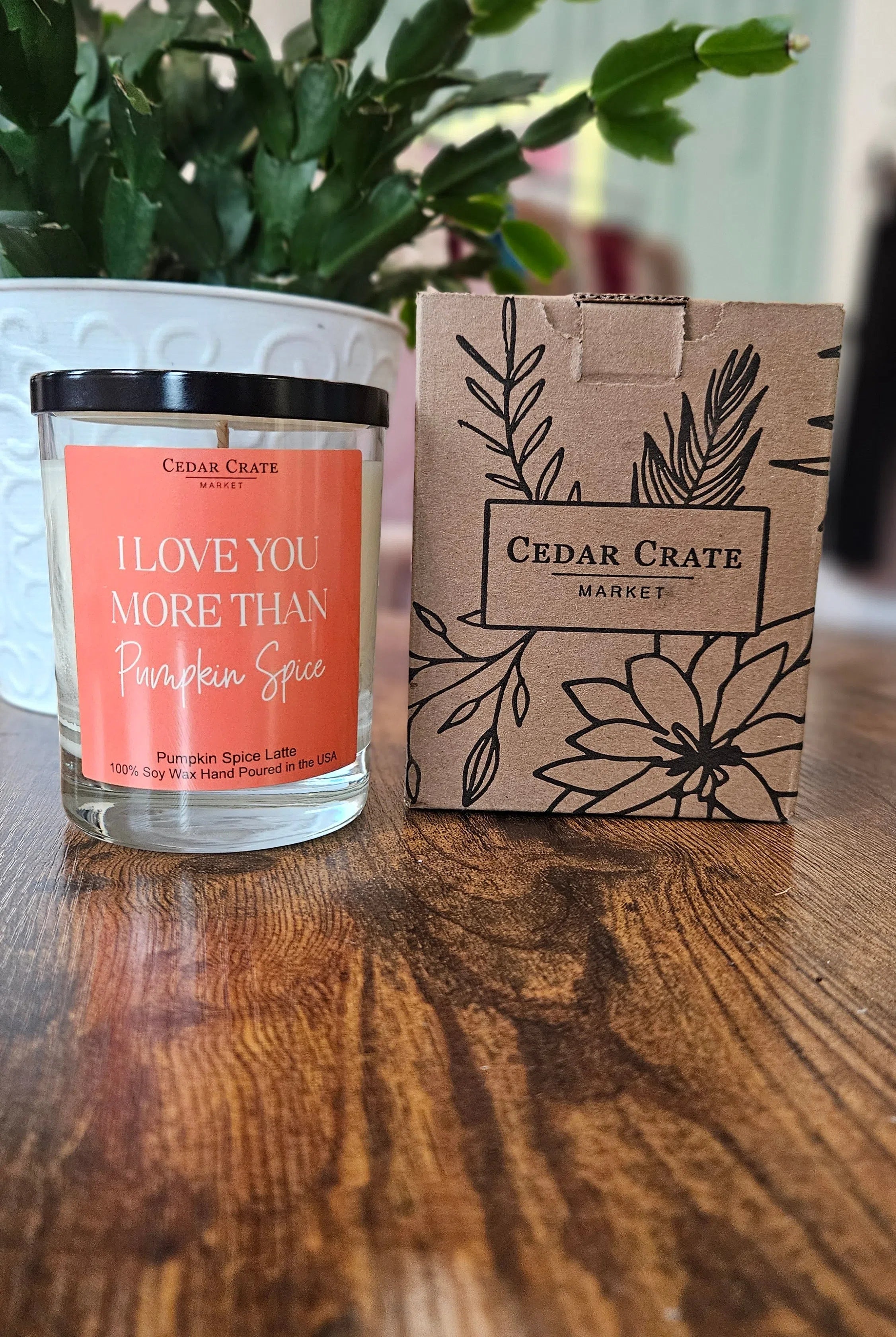 Shop I Love You More Than Pumpkin Spice | Pumpkin Spice Latte-Candles at Ruby Joy Boutique, a Women's Clothing Store in Pickerington, Ohio