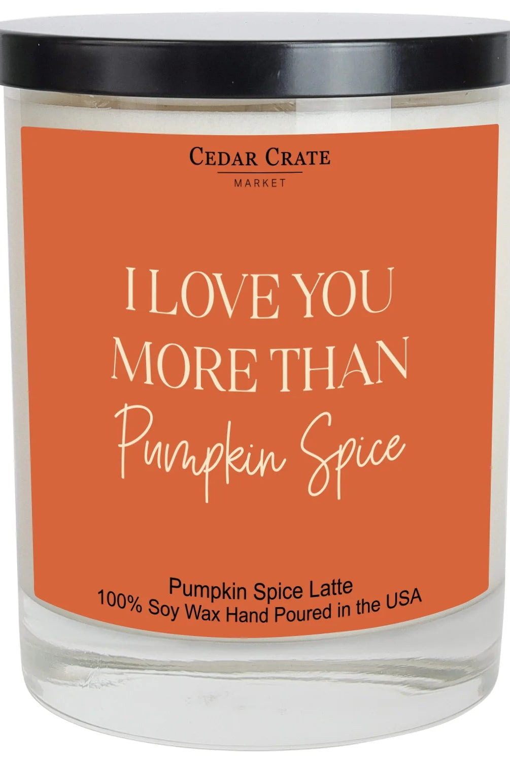 Shop I Love You More Than Pumpkin Spice | Pumpkin Spice Latte-Candles at Ruby Joy Boutique, a Women's Clothing Store in Pickerington, Ohio