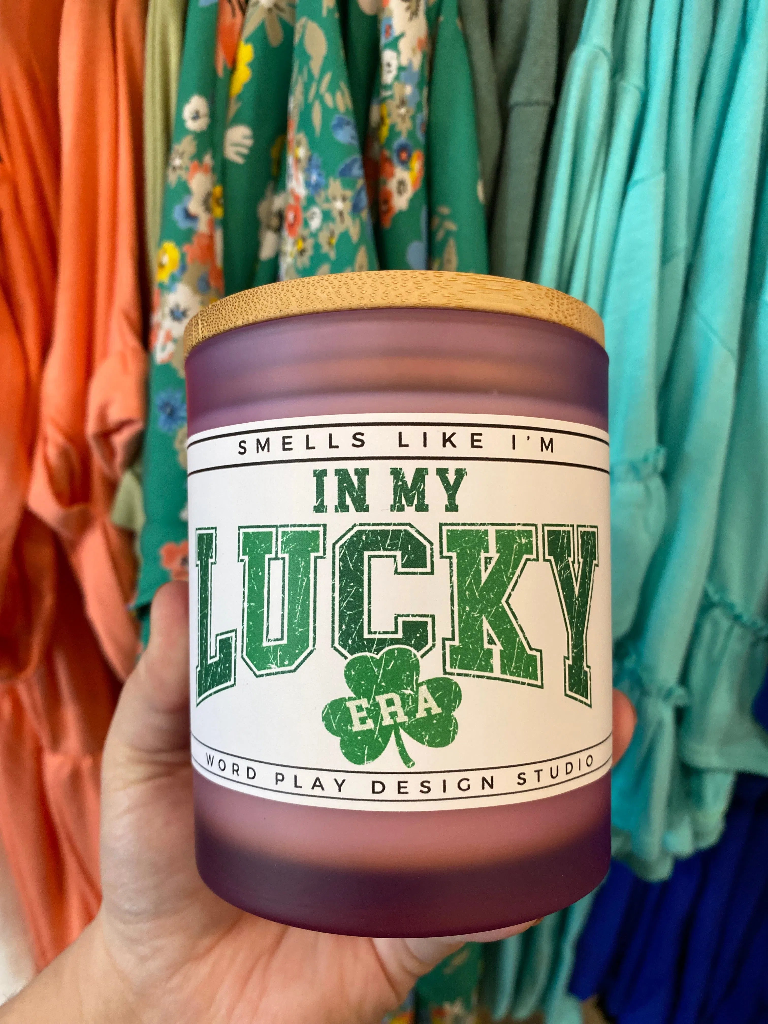 Shop In My Lucky Era | Peachy Keen-Candles at Ruby Joy Boutique, a Women's Clothing Store in Pickerington, Ohio