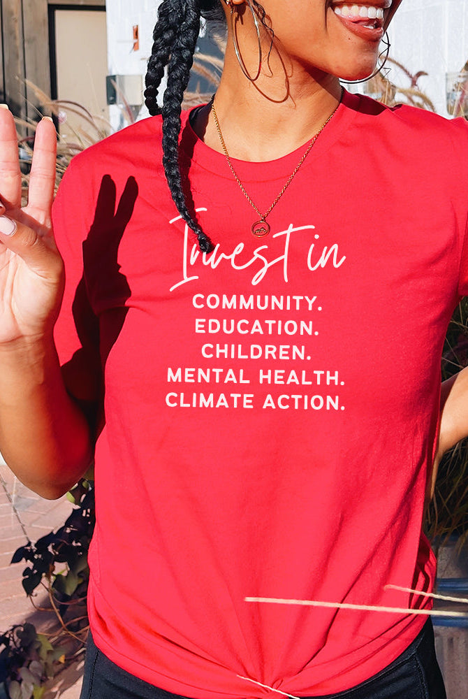 Shop Invest in... Classic Tee | Kind Cotton- at Ruby Joy Boutique, a Women's Clothing Store in Pickerington, Ohio