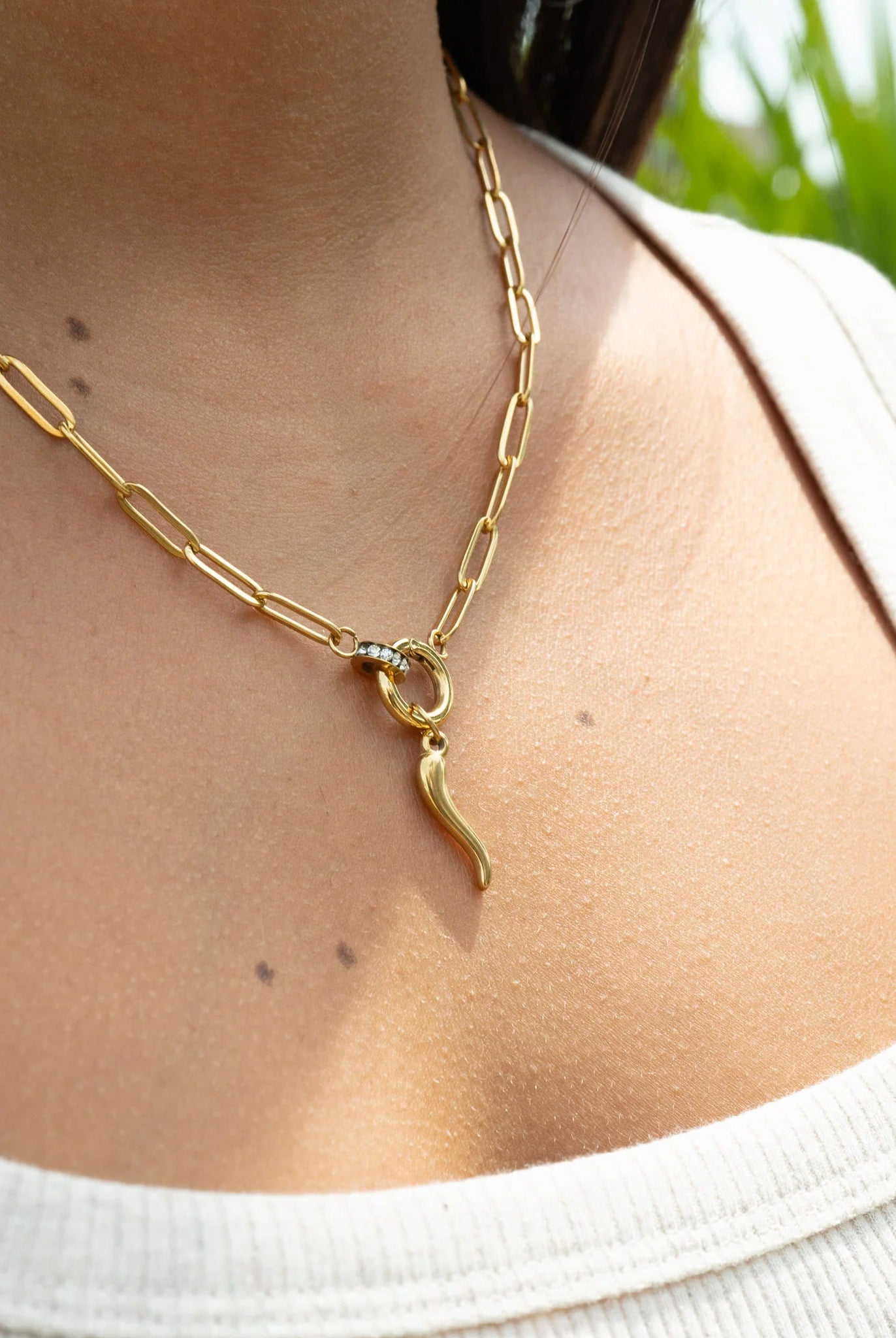 Shop Italian Horn Charm- at Ruby Joy Boutique, a Women's Clothing Store in Pickerington, Ohio