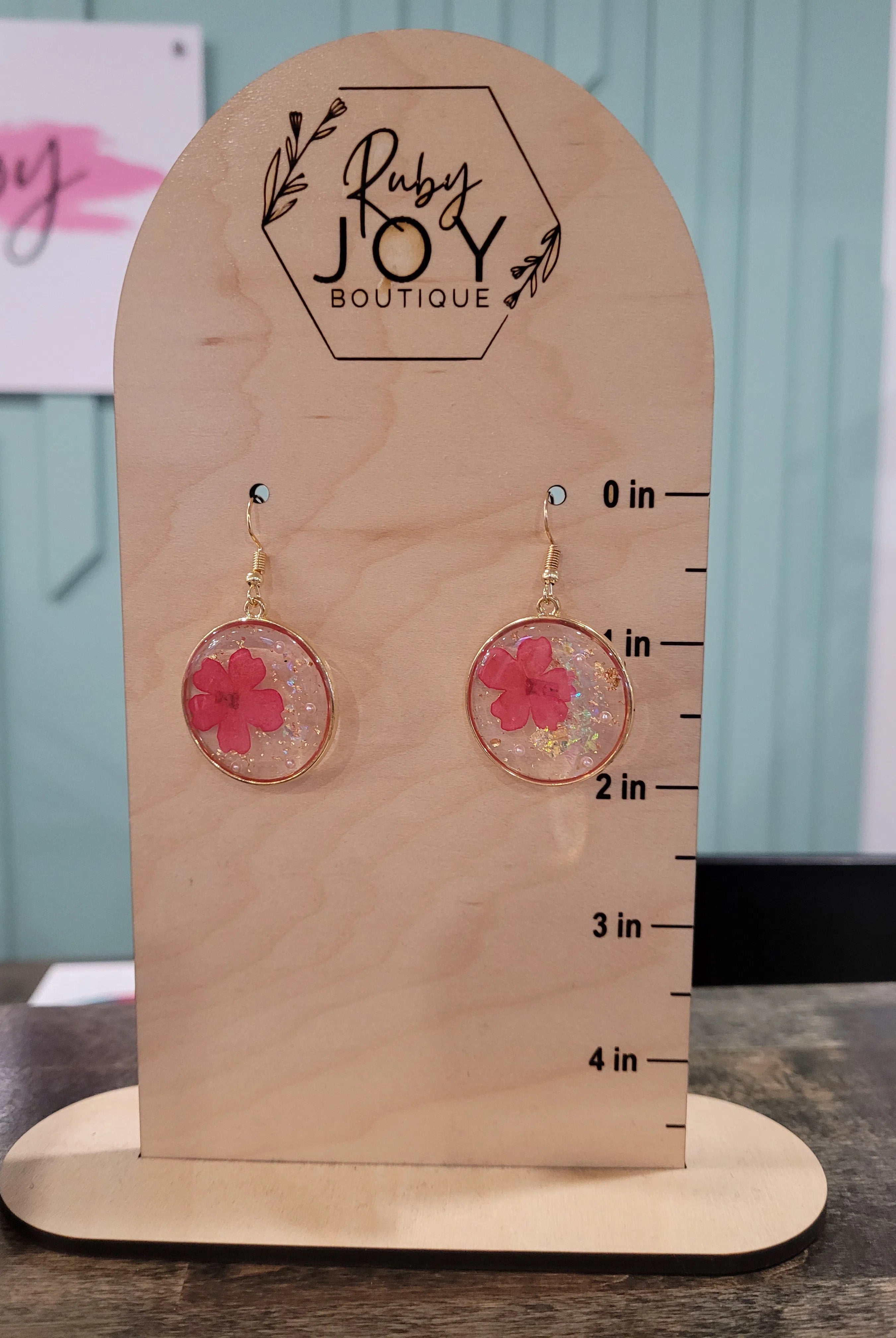 Shop Jasmine Circle Earrings-Earrings at Ruby Joy Boutique, a Women's Clothing Store in Pickerington, Ohio