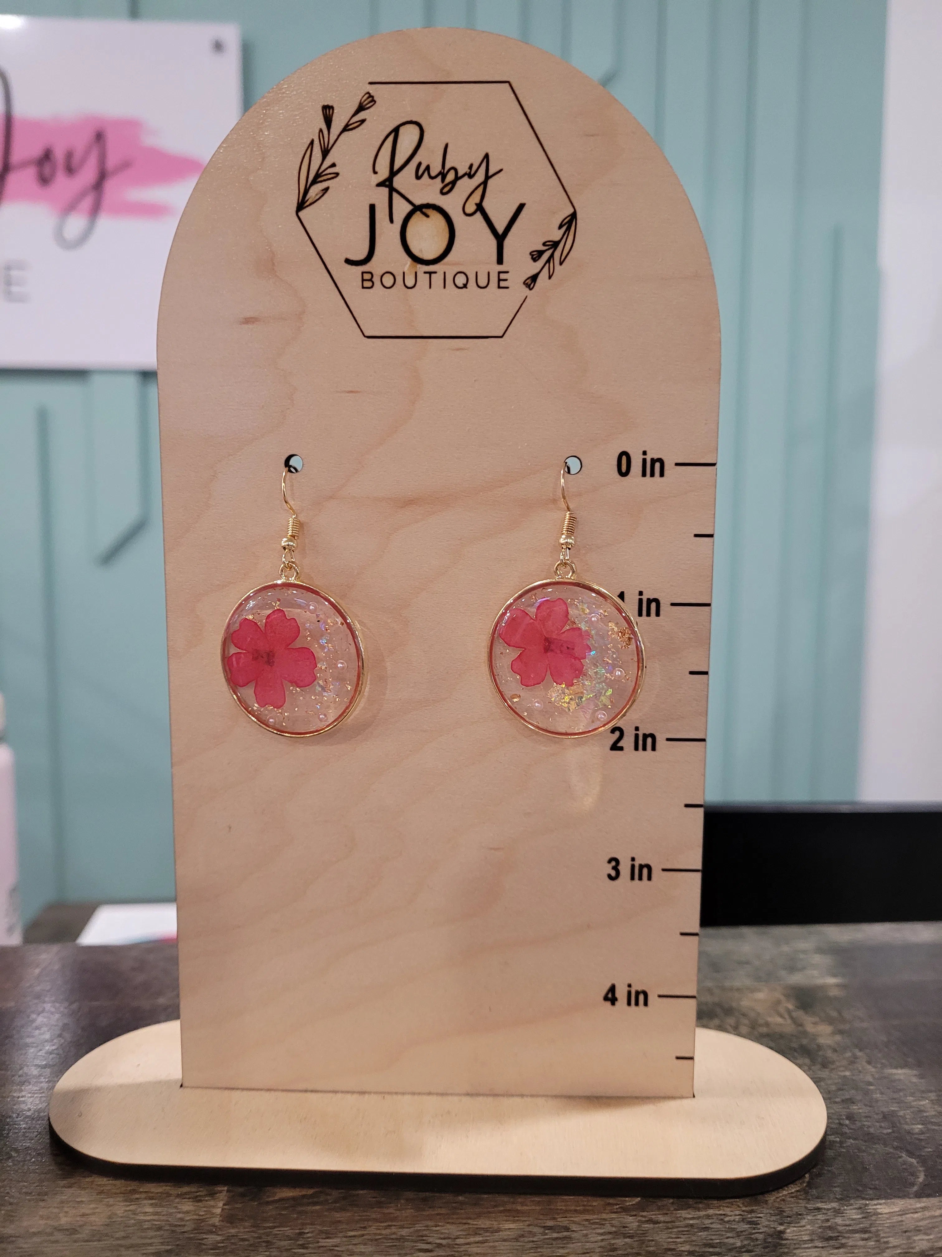 Shop Jasmine Circle Earrings-Earrings at Ruby Joy Boutique, a Women's Clothing Store in Pickerington, Ohio