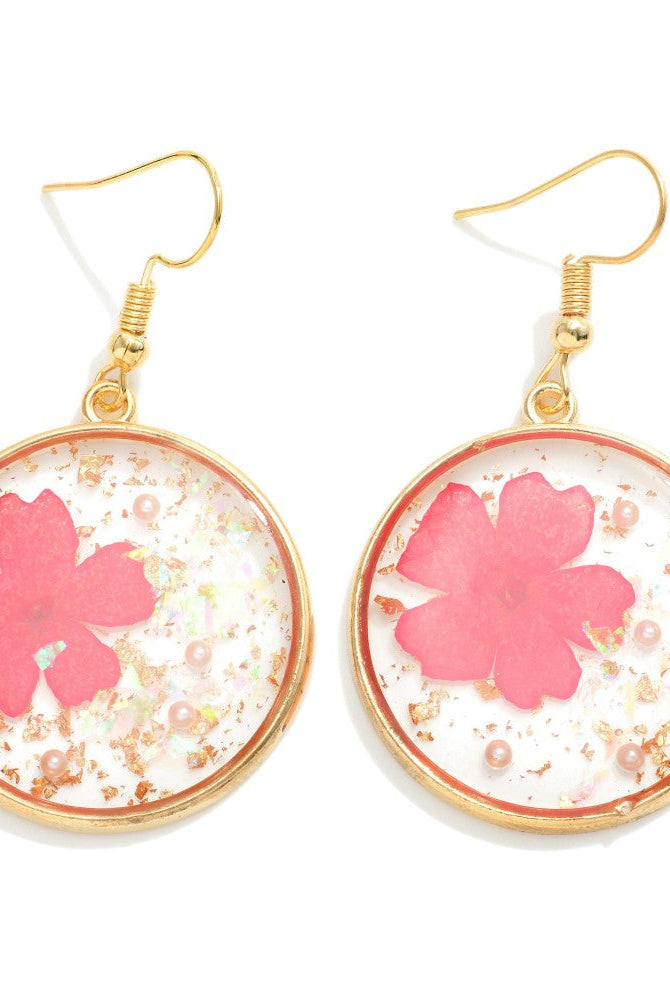 Shop Jasmine Circle Earrings-Earrings at Ruby Joy Boutique, a Women's Clothing Store in Pickerington, Ohio