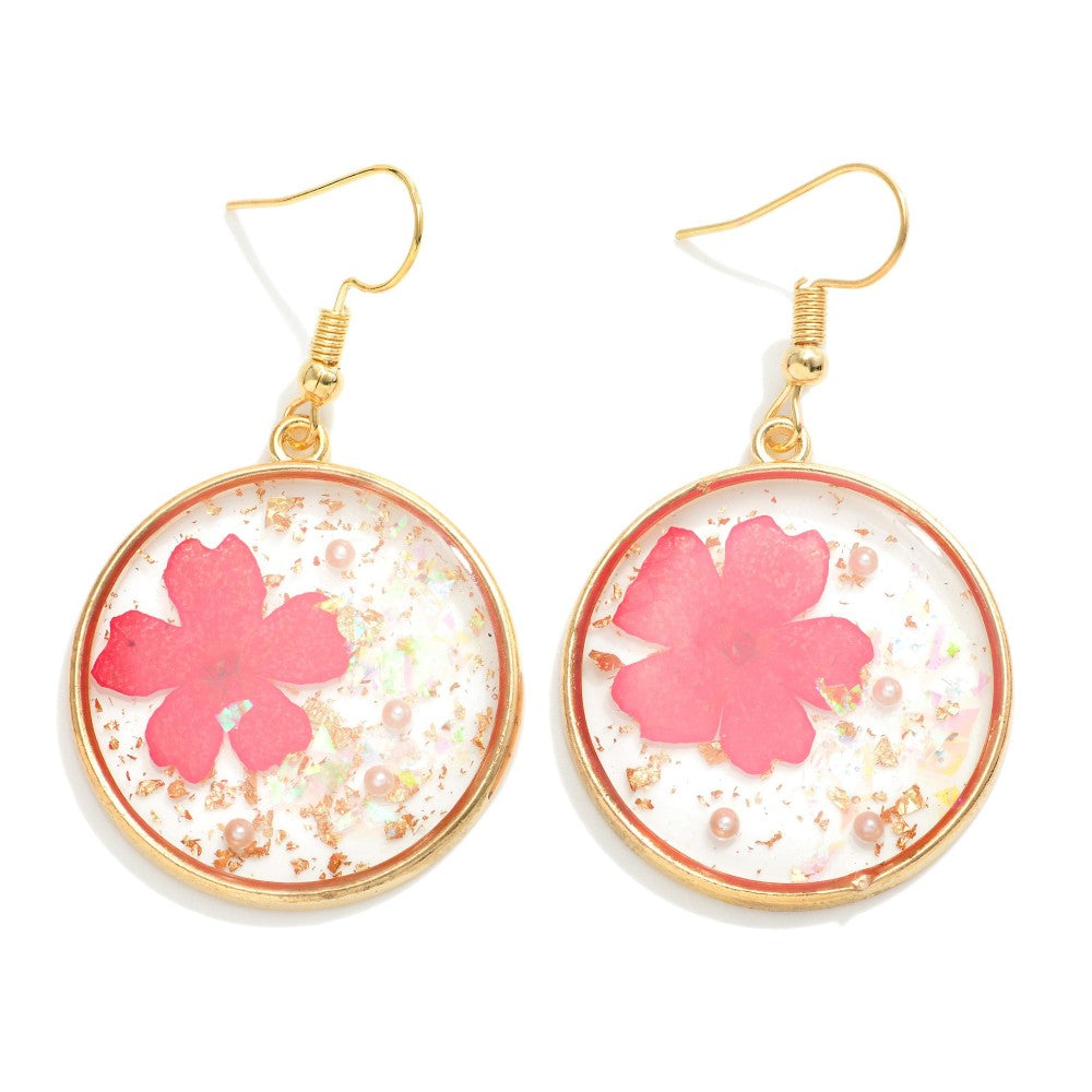 Shop Jasmine Circle Earrings-Earrings at Ruby Joy Boutique, a Women's Clothing Store in Pickerington, Ohio