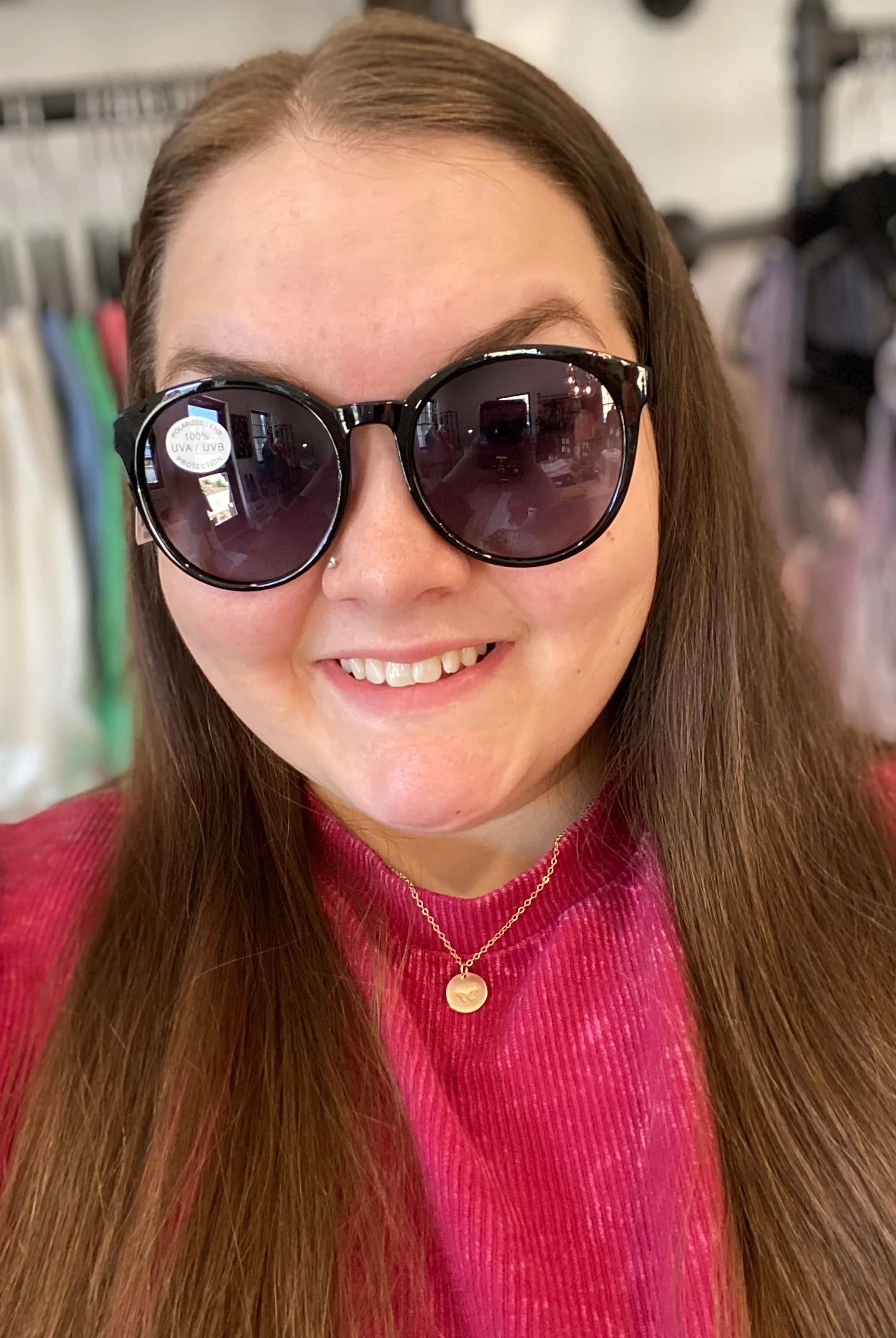 Shop Keely Polarized Sunglasses-Sunglasses at Ruby Joy Boutique, a Women's Clothing Store in Pickerington, Ohio