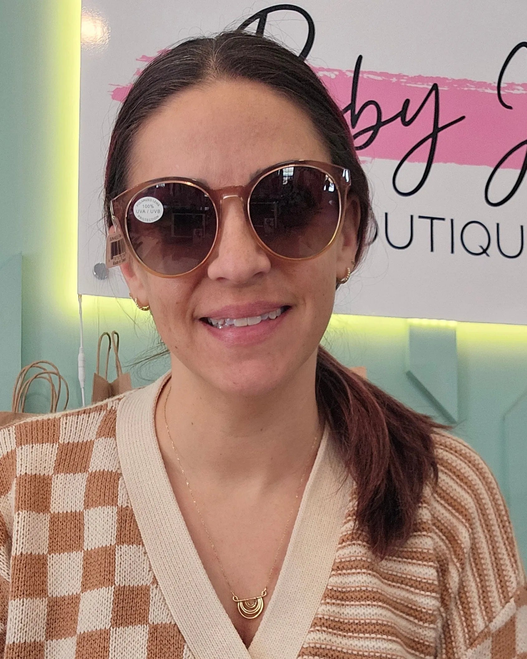 Shop Keely Polarized Sunglasses- at Ruby Joy Boutique, a Women's Clothing Store in Pickerington, Ohio