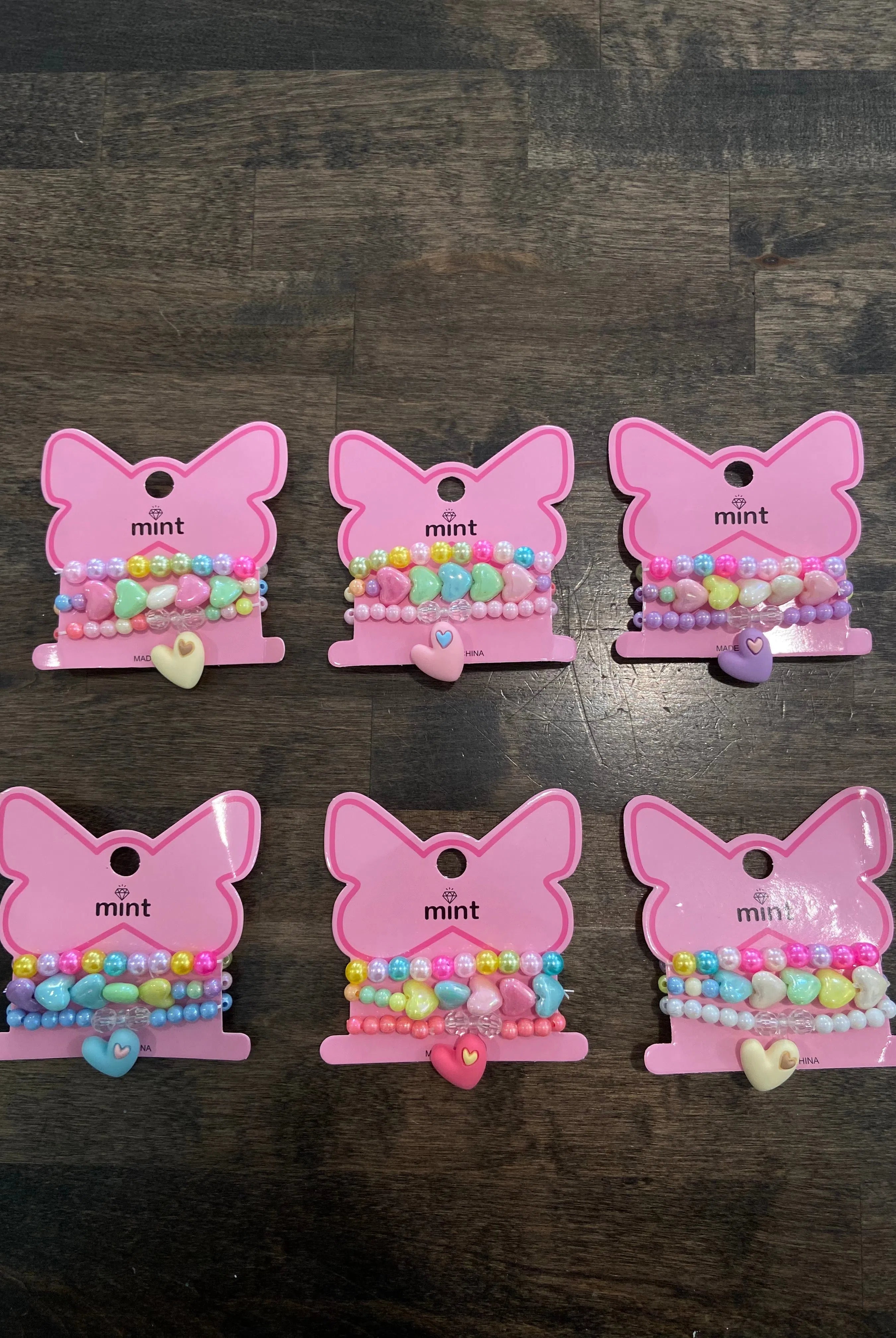 Shop Kids Beaded Stretch Bracelet Sets-Bracelets at Ruby Joy Boutique, a Women's Clothing Store in Pickerington, Ohio