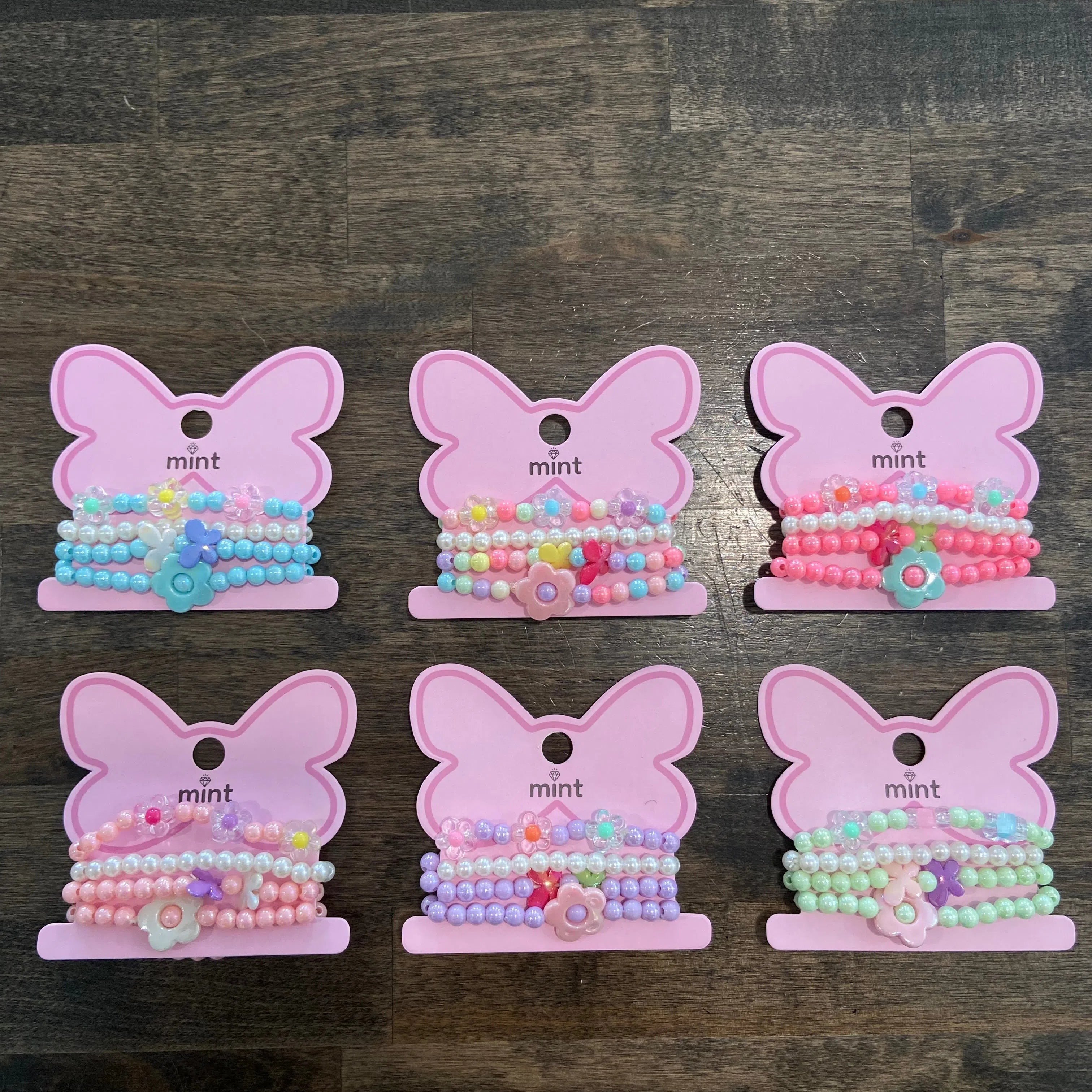 Shop Kids Beaded Stretch Bracelet Sets-Bracelets at Ruby Joy Boutique, a Women's Clothing Store in Pickerington, Ohio