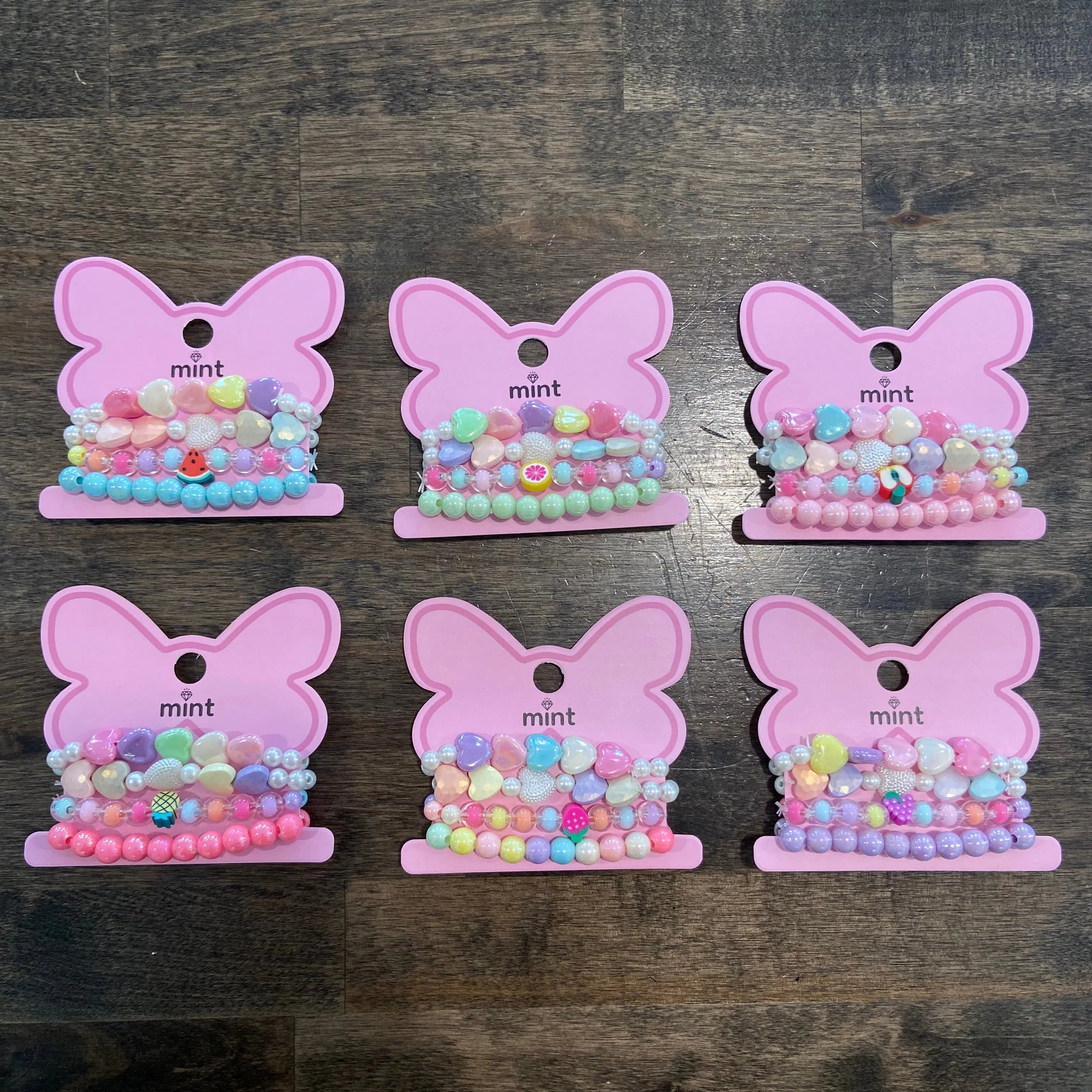 Shop Kids Beaded Stretch Bracelet Sets-Bracelets at Ruby Joy Boutique, a Women's Clothing Store in Pickerington, Ohio