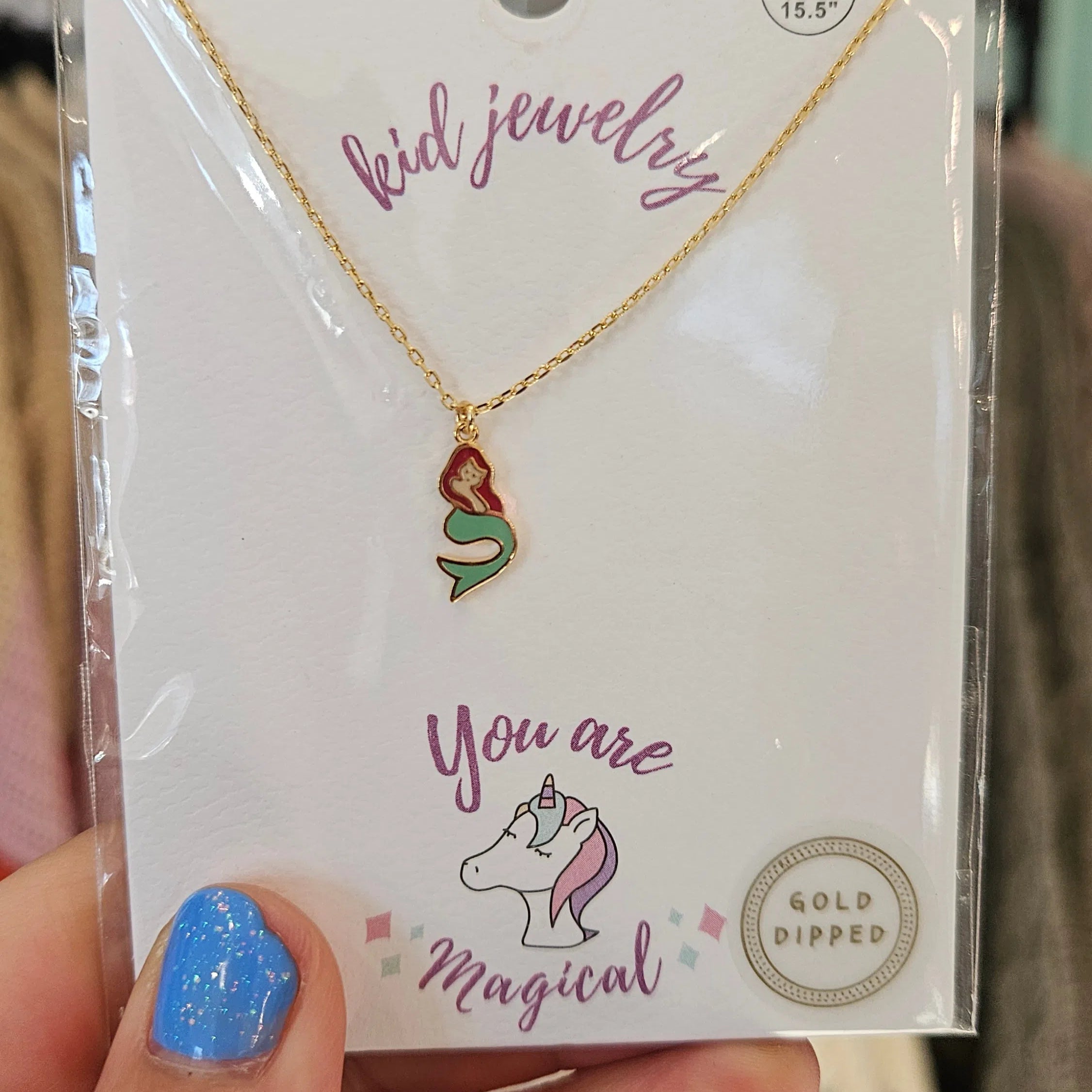 Shop Kids Enamel Charm Necklaces-Necklaces at Ruby Joy Boutique, a Women's Clothing Store in Pickerington, Ohio