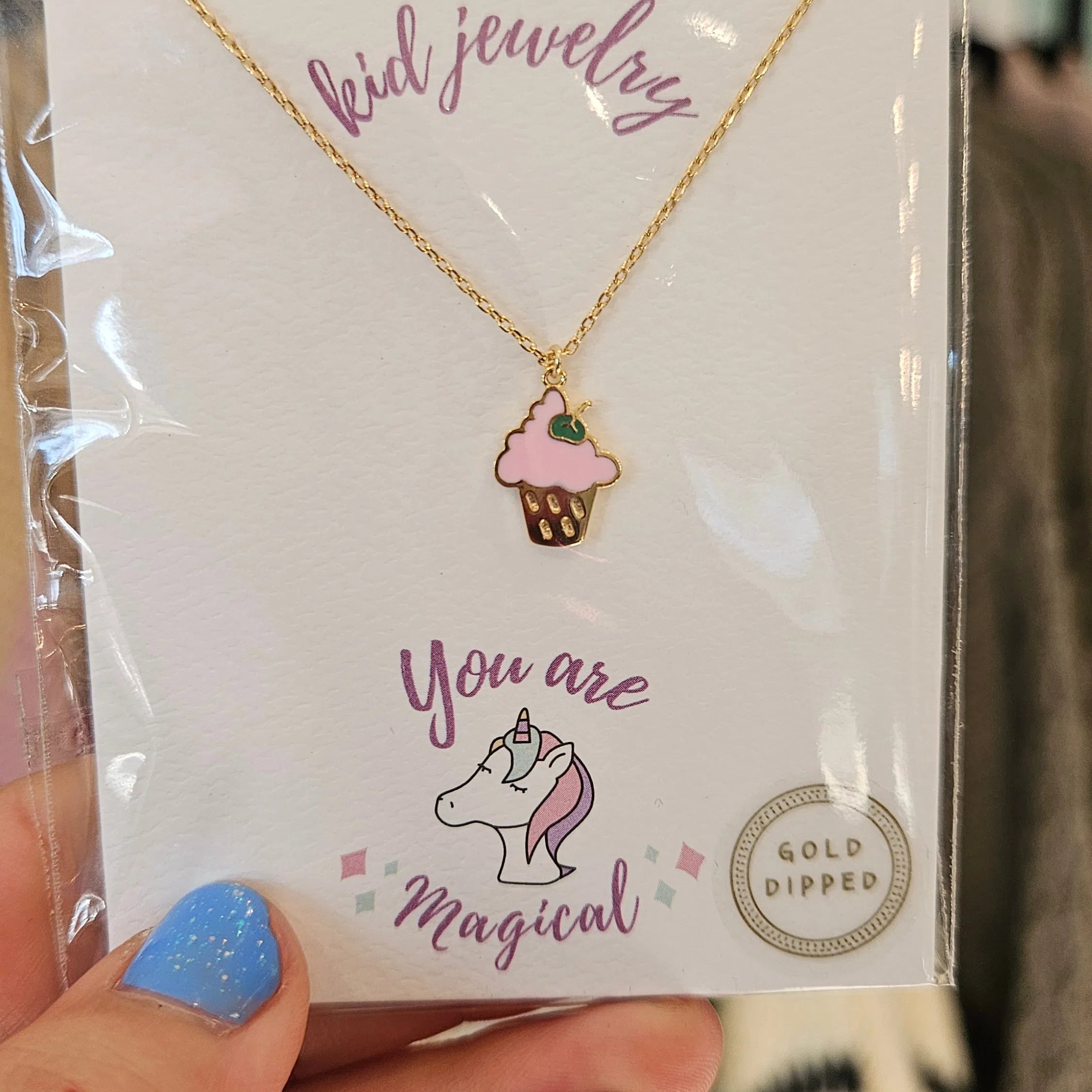 Shop Kids Enamel Charm Necklaces-Necklaces at Ruby Joy Boutique, a Women's Clothing Store in Pickerington, Ohio