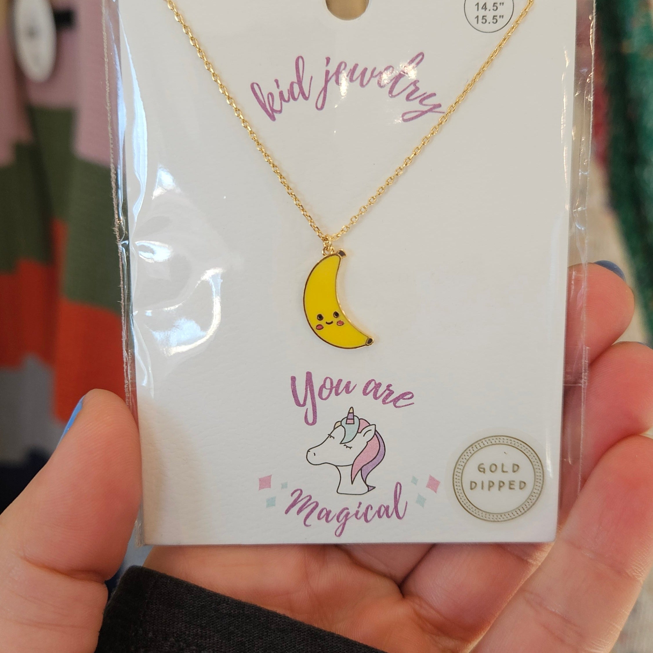 Shop Kids Enamel Charm Necklaces-Necklaces at Ruby Joy Boutique, a Women's Clothing Store in Pickerington, Ohio