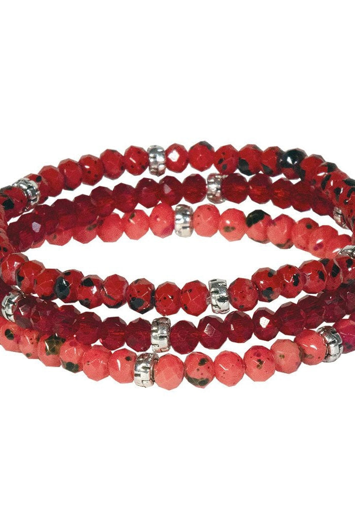 Shop Kids Splash of Sparkle Bracelet Sets-Red Robin at Ruby Joy Boutique, a Women's Clothing Store in Pickerington, Ohio
