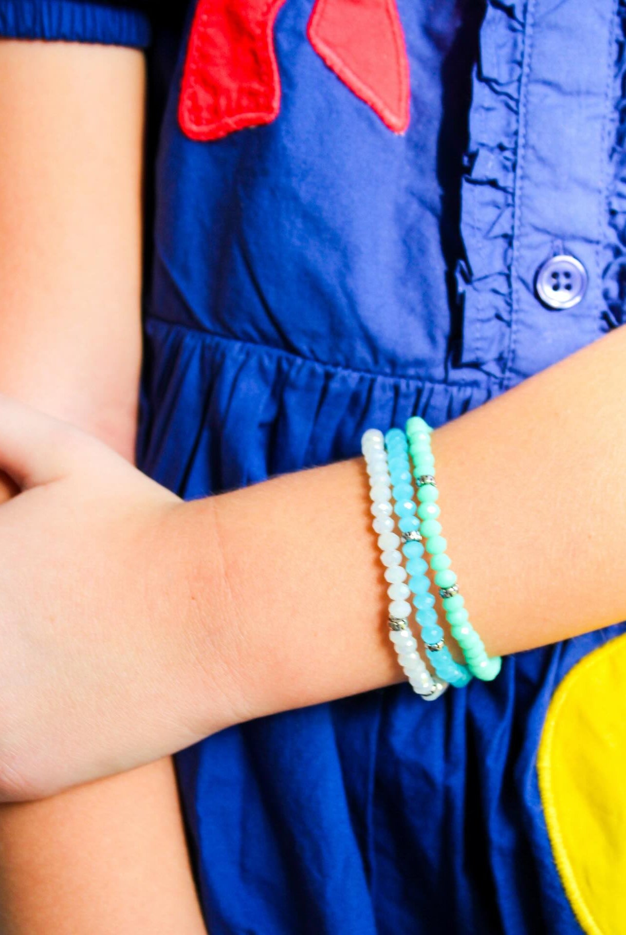 Shop Kids Splash of Sparkle Bracelet Sets- at Ruby Joy Boutique, a Women's Clothing Store in Pickerington, Ohio