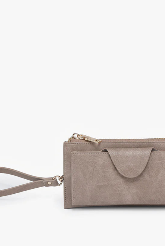 Shop Kyla Vegan RFID Wallet-Dove at Ruby Joy Boutique, a Women's Clothing Store in Pickerington, Ohio