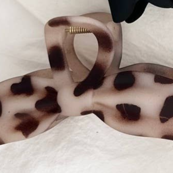 Shop Large Bow Tie Hair Claw Clips-Blond Tortoise at Ruby Joy Boutique, a Women's Clothing Store in Pickerington, Ohio