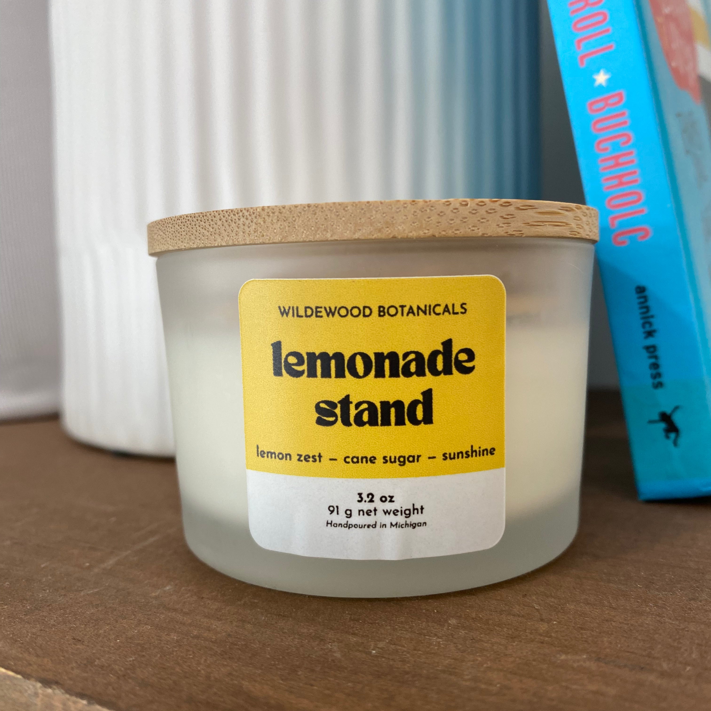 Shop Lemonade Stand Mini Soy Candle- at Ruby Joy Boutique, a Women's Clothing Store in Pickerington, Ohio