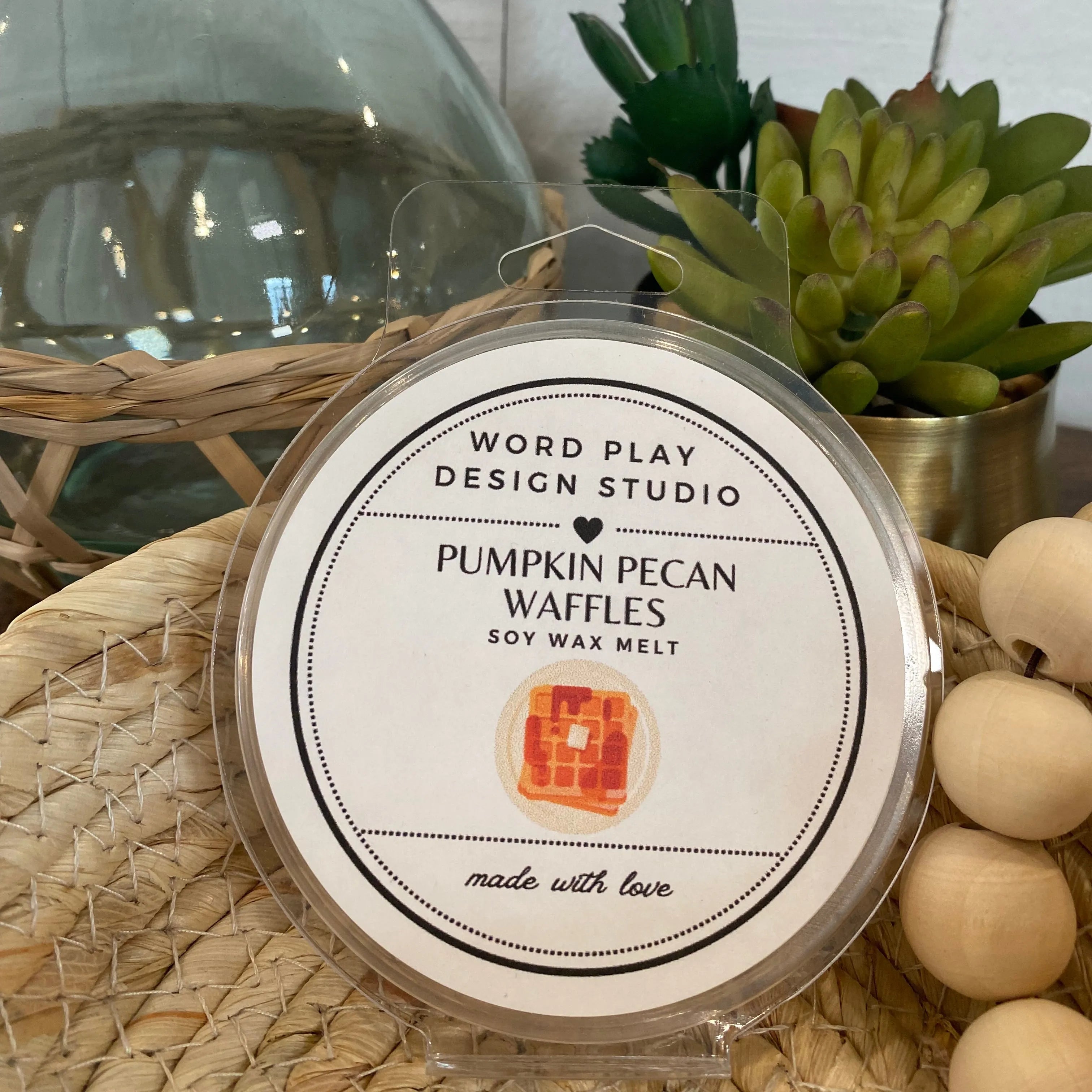 Shop Locally Poured Soy Wax Melts - Cozy Collection-Pumpkin Pecan Waffles at Ruby Joy Boutique, a Women's Clothing Store in Pickerington, Ohio