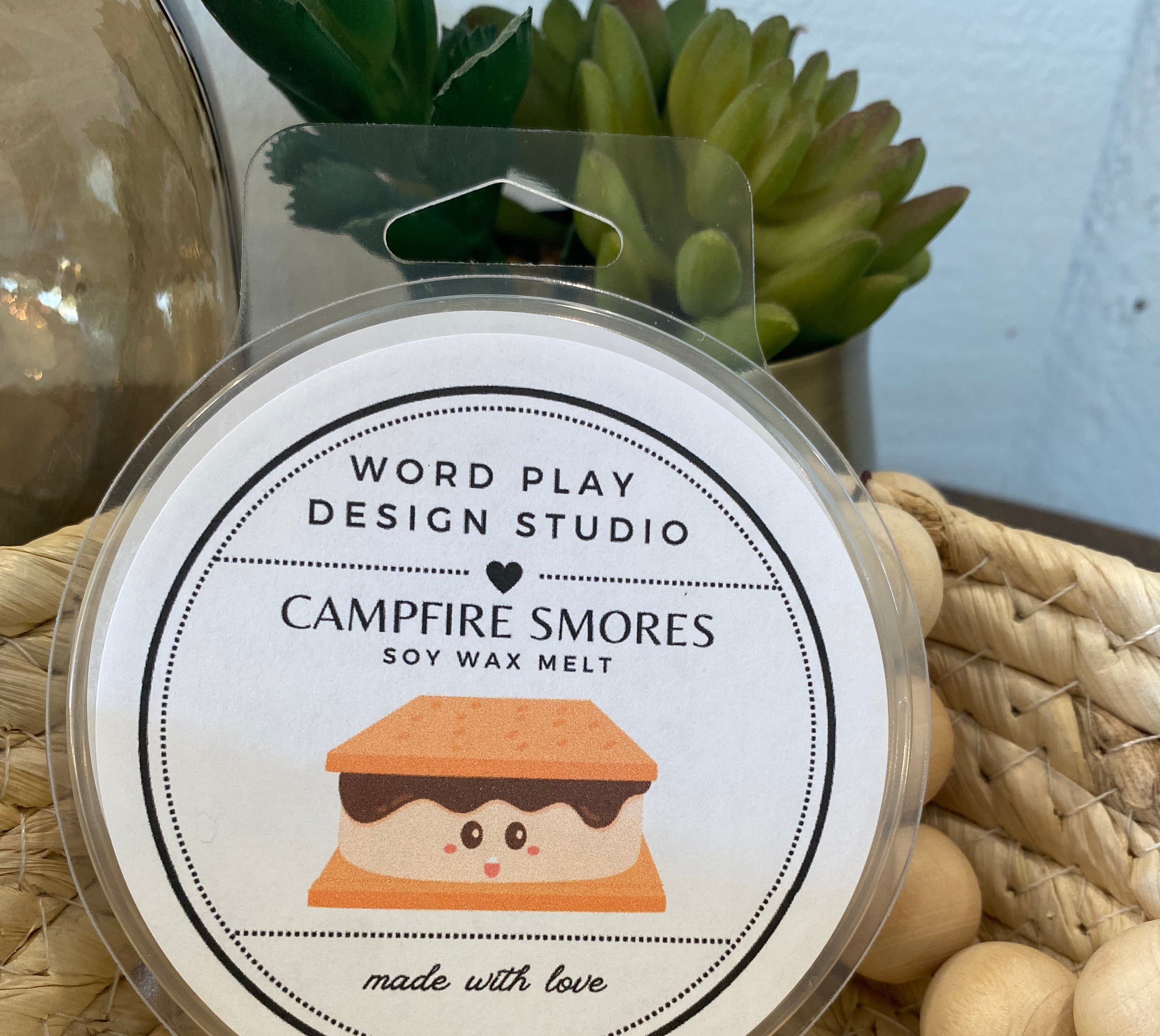 Shop Locally Poured Soy Wax Melts - Cozy Collection-Campfire Smores at Ruby Joy Boutique, a Women's Clothing Store in Pickerington, Ohio