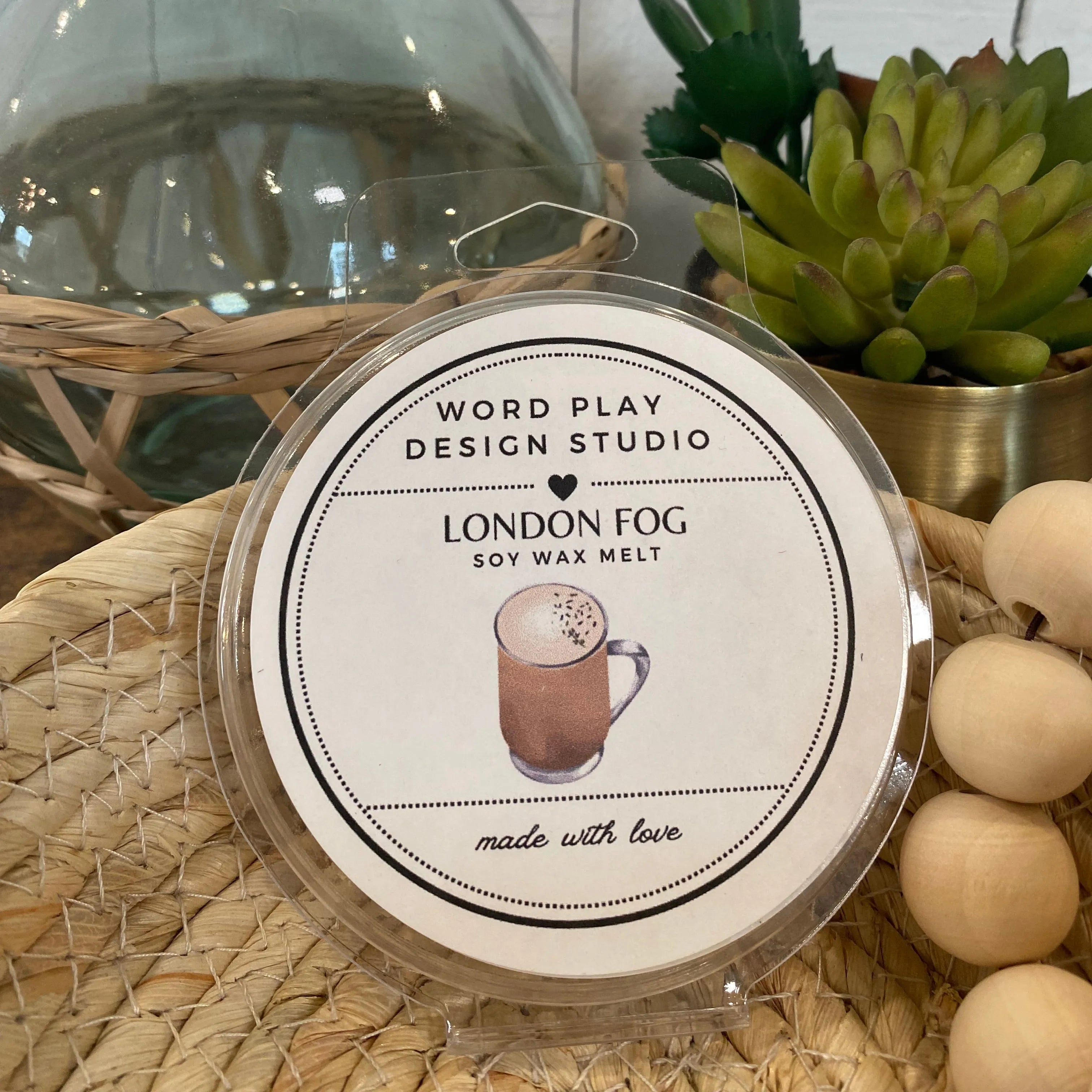 Shop Locally Poured Soy Wax Melts - Cozy Collection-London Fog at Ruby Joy Boutique, a Women's Clothing Store in Pickerington, Ohio