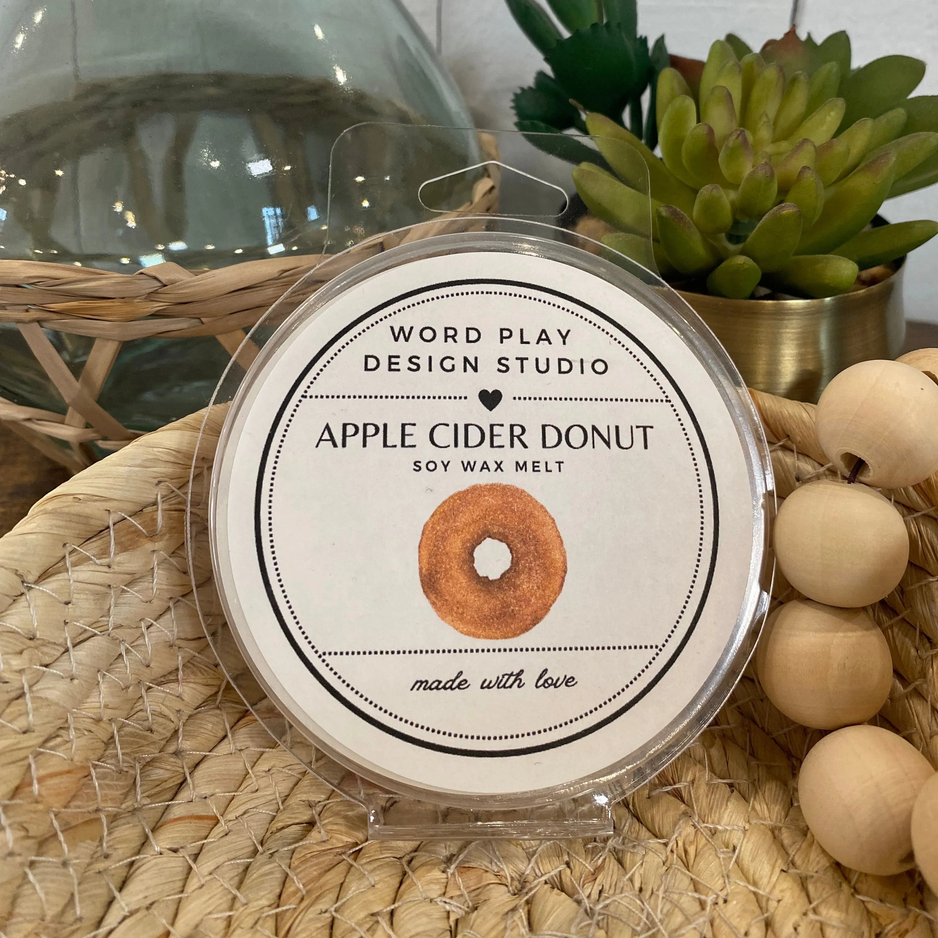 Shop Locally Poured Soy Wax Melts - Cozy Collection-Apple Cider Donut at Ruby Joy Boutique, a Women's Clothing Store in Pickerington, Ohio
