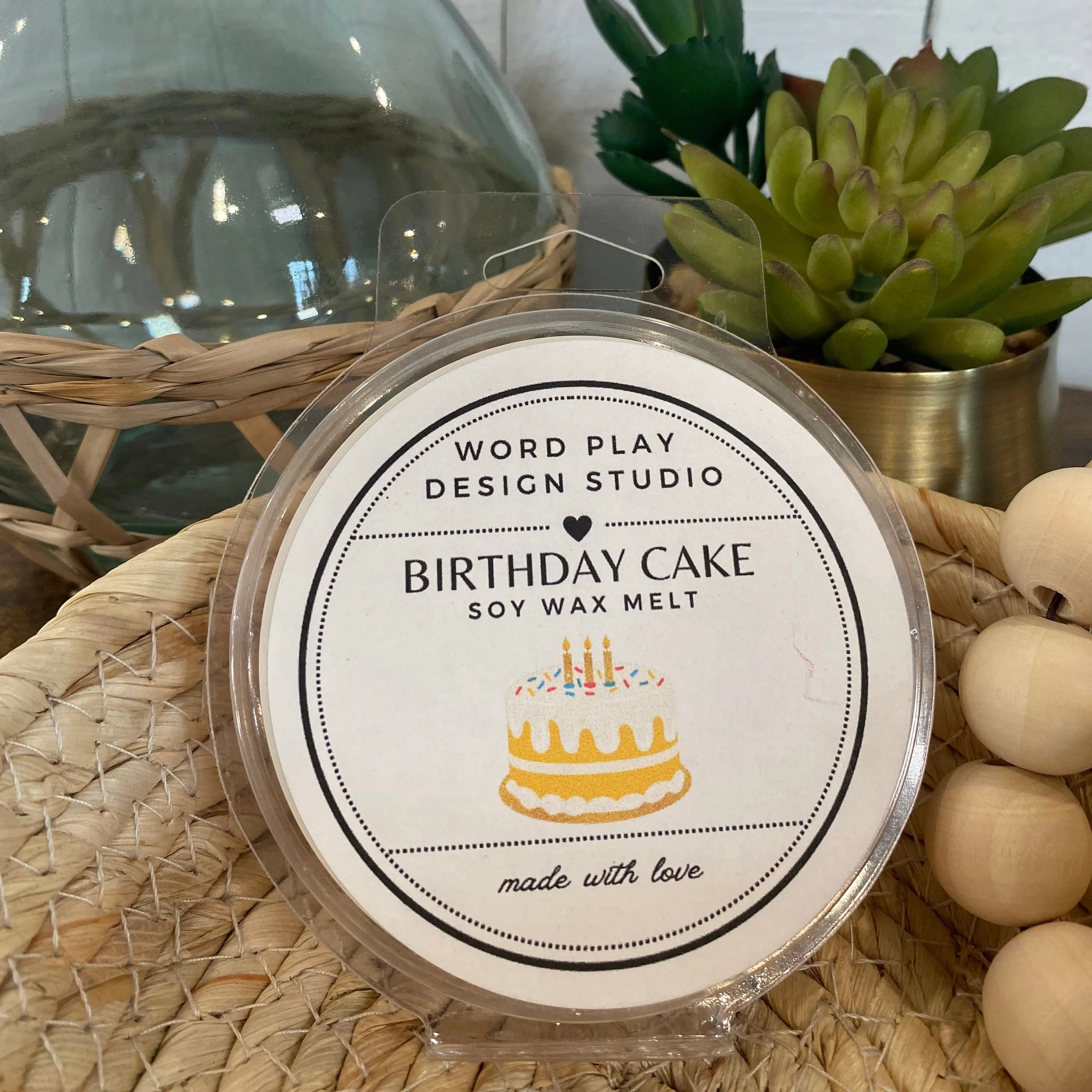 Shop Locally Poured Soy Wax Melts - Cozy Collection-Birthday Cake at Ruby Joy Boutique, a Women's Clothing Store in Pickerington, Ohio
