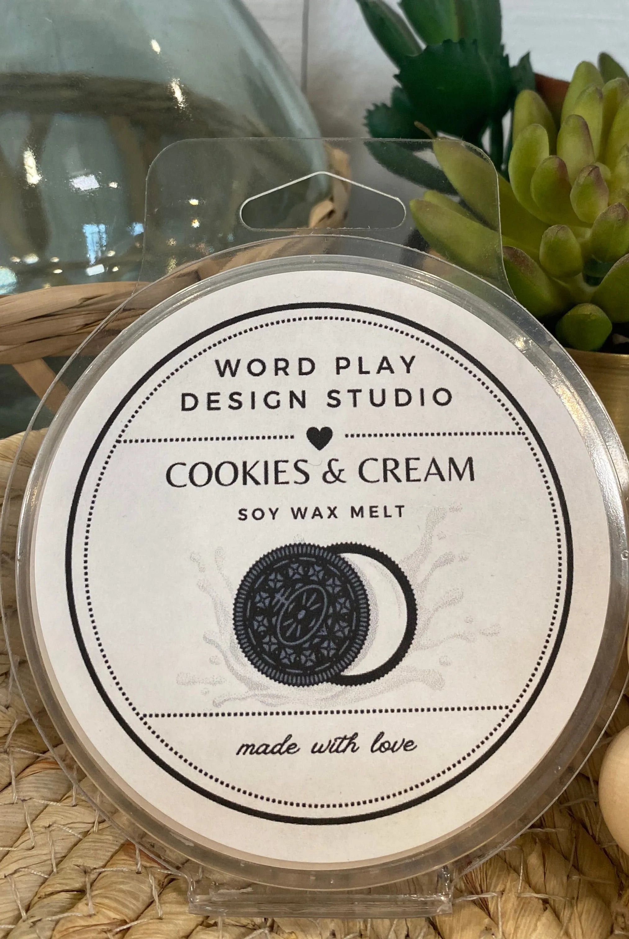 Shop Locally Poured Soy Wax Melts - Cozy Collection-Cookies & Cream at Ruby Joy Boutique, a Women's Clothing Store in Pickerington, Ohio