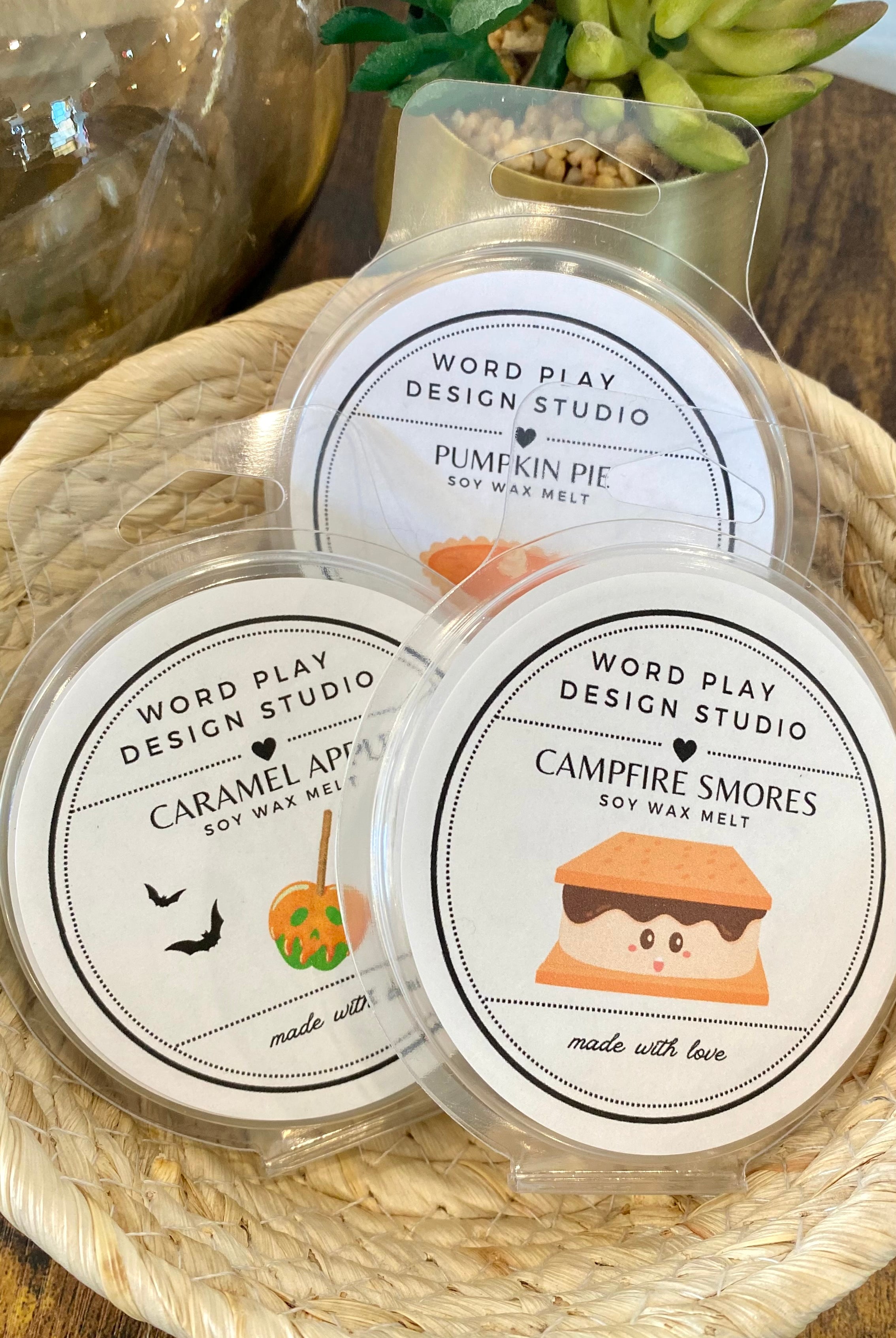 Shop Locally Poured Soy Wax Melts - Cozy Collection- at Ruby Joy Boutique, a Women's Clothing Store in Pickerington, Ohio