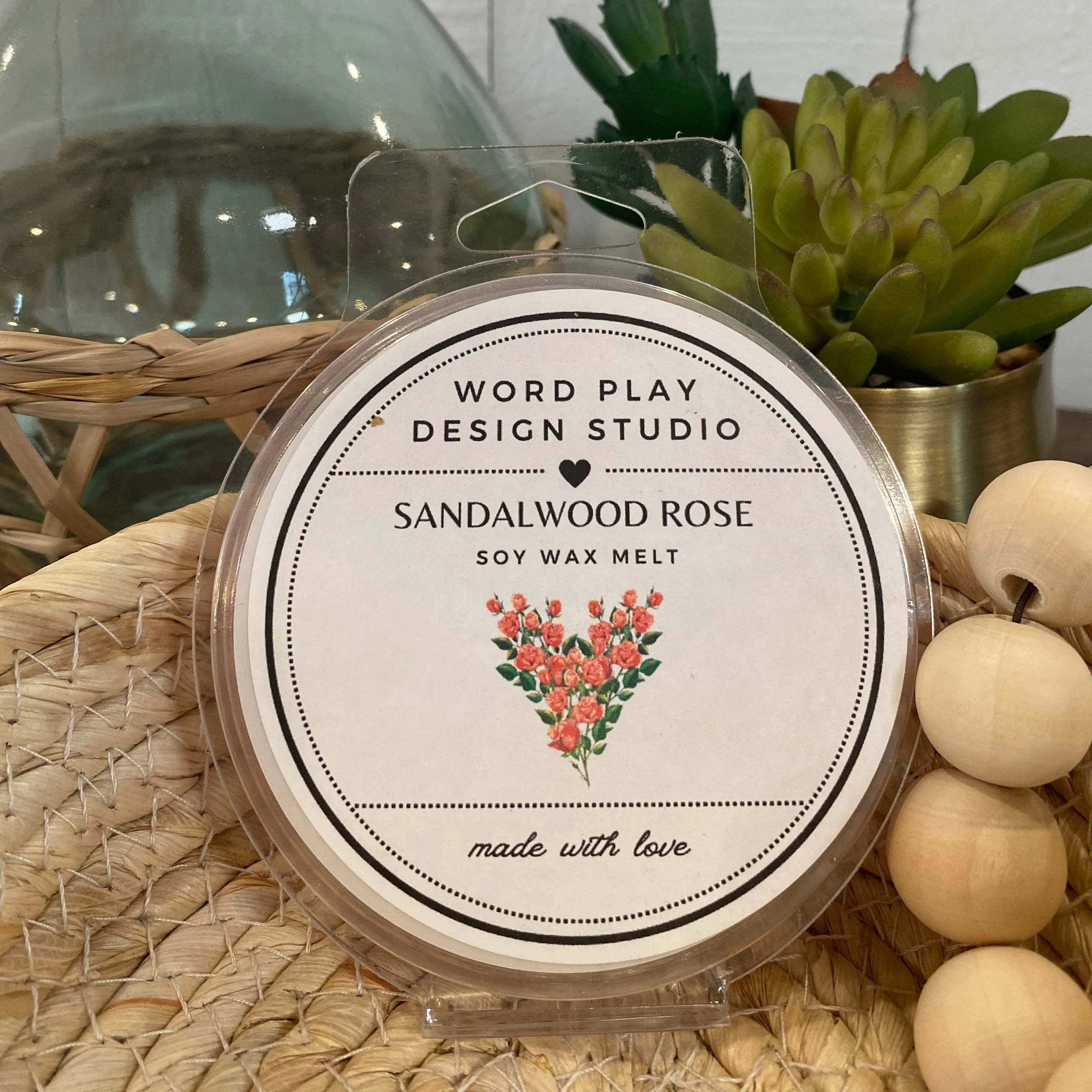 Shop Locally Poured Soy Wax Melts - Sweet Spring Collection-Sandalwood Rose at Ruby Joy Boutique, a Women's Clothing Store in Pickerington, Ohio