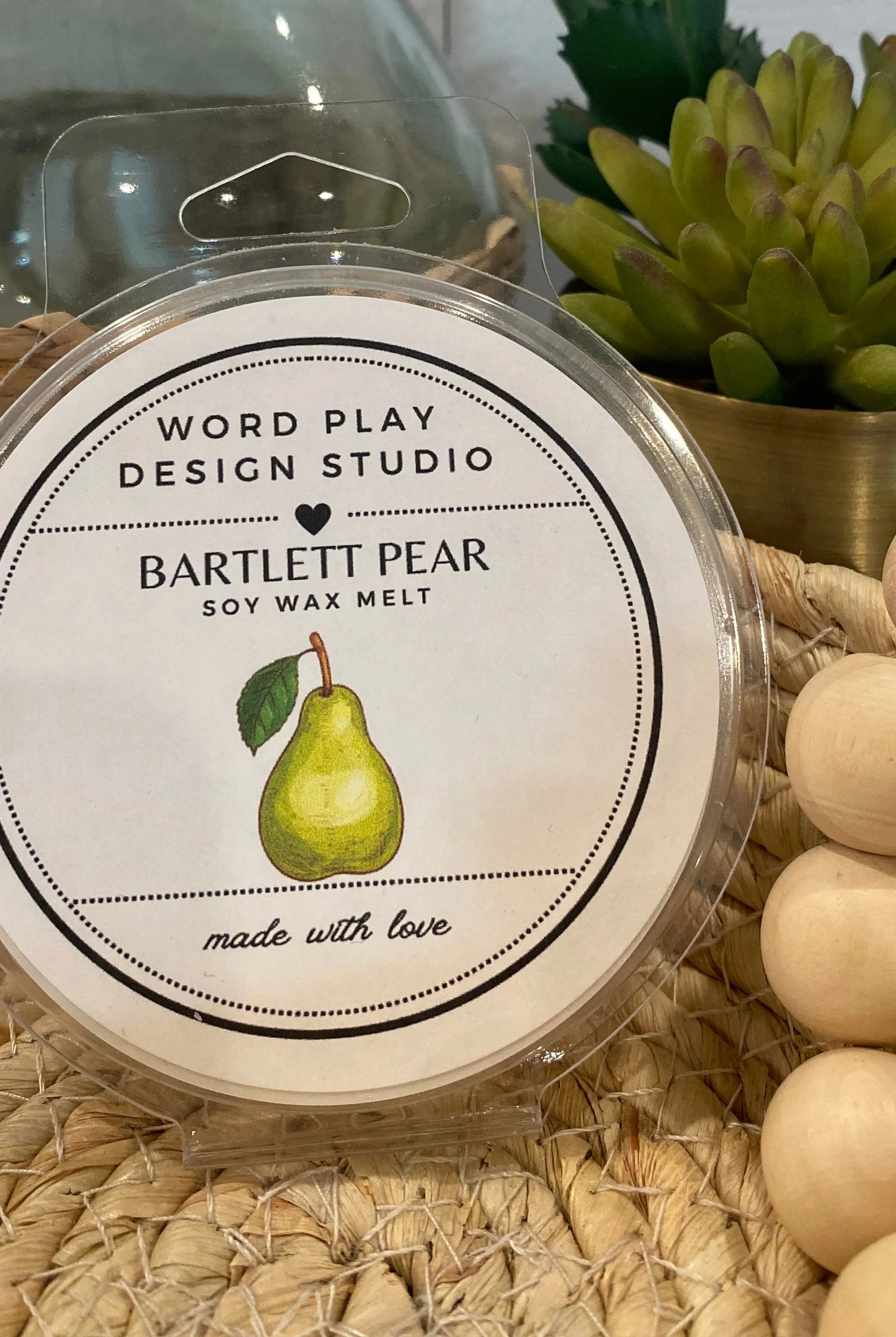 Shop Locally Poured Soy Wax Melts - Sweet Spring Collection-Bartlett Pear at Ruby Joy Boutique, a Women's Clothing Store in Pickerington, Ohio