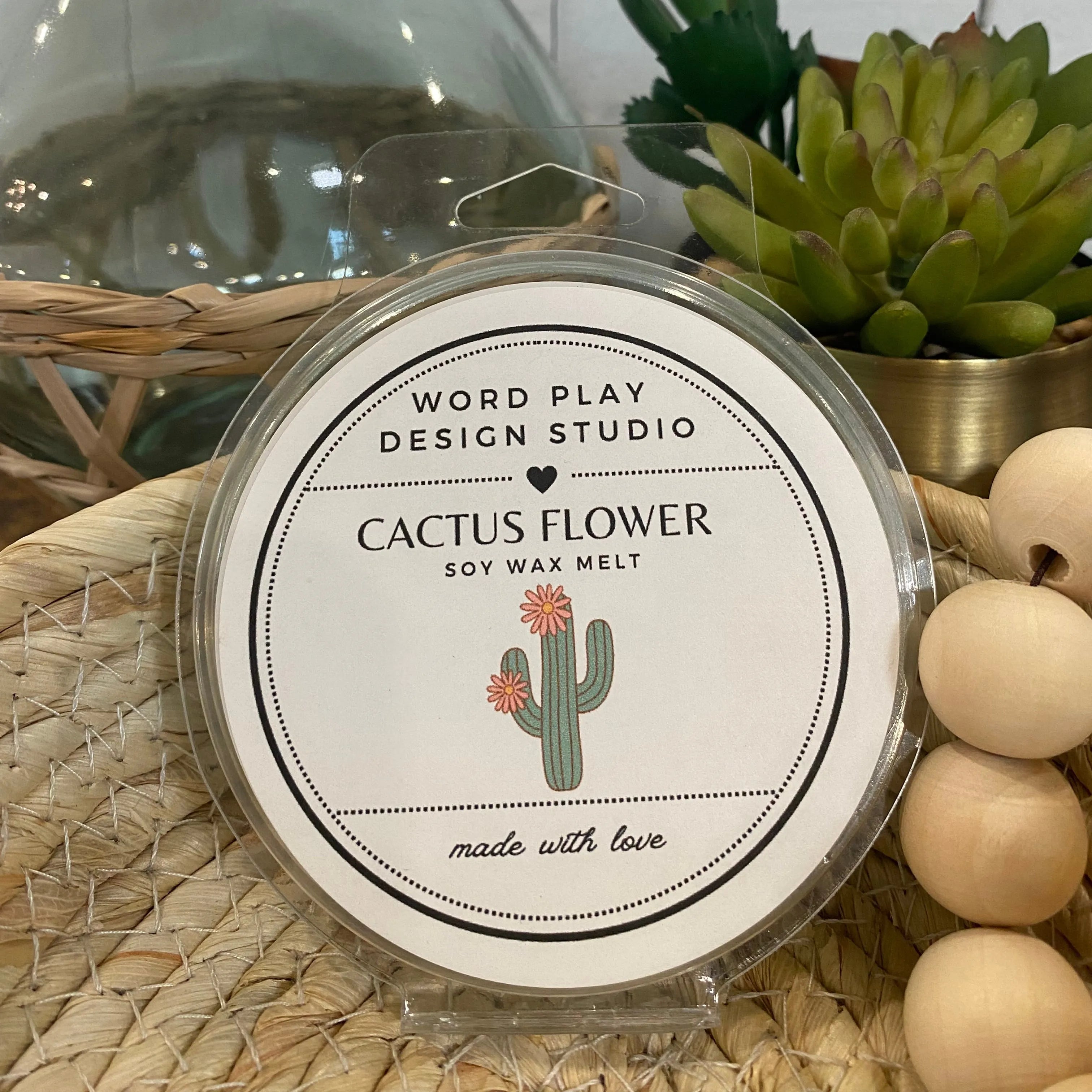 Shop Locally Poured Soy Wax Melts - Sweet Spring Collection-Cactus Flower at Ruby Joy Boutique, a Women's Clothing Store in Pickerington, Ohio