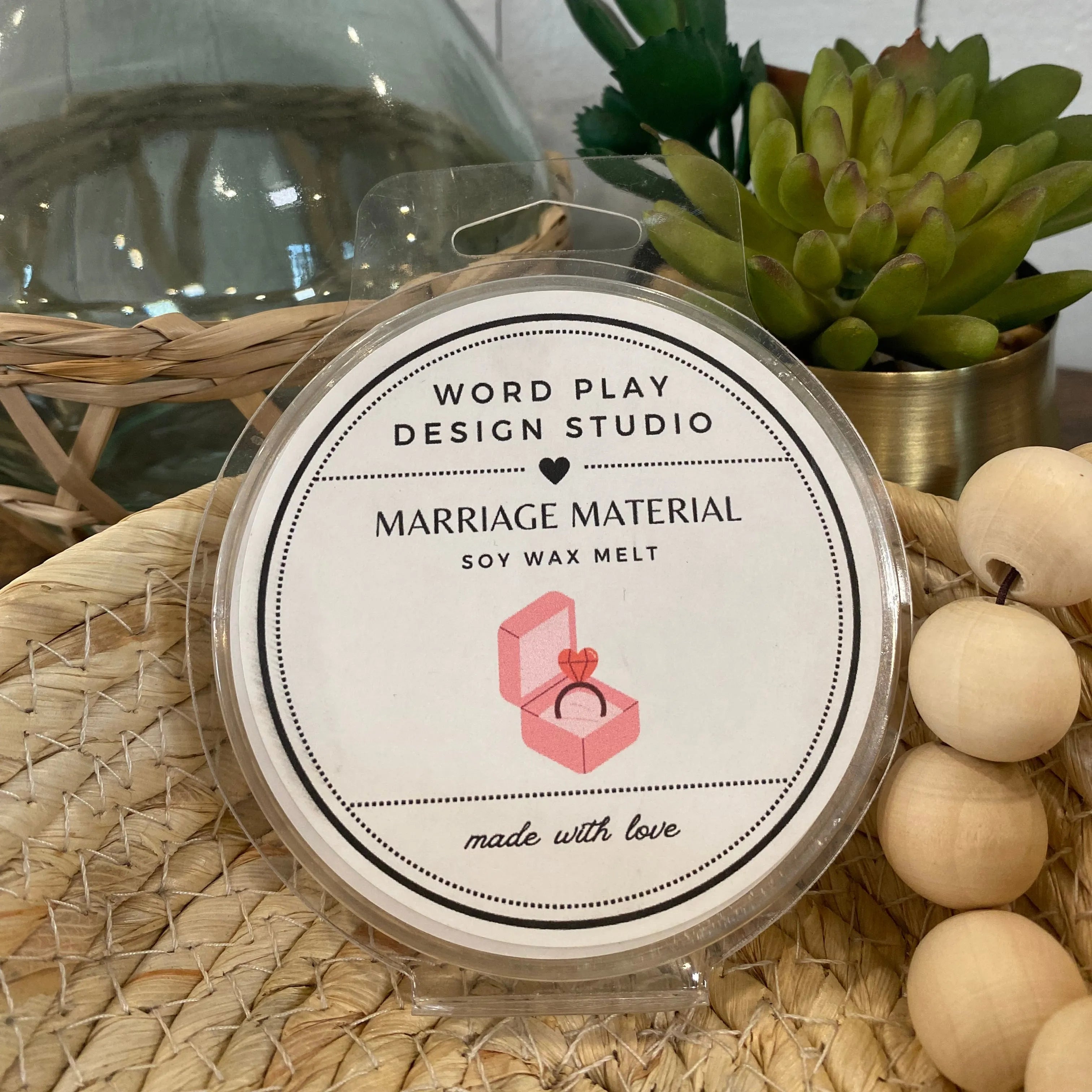 Shop Locally Poured Soy Wax Melts - Sweet Spring Collection-Marriage Material at Ruby Joy Boutique, a Women's Clothing Store in Pickerington, Ohio