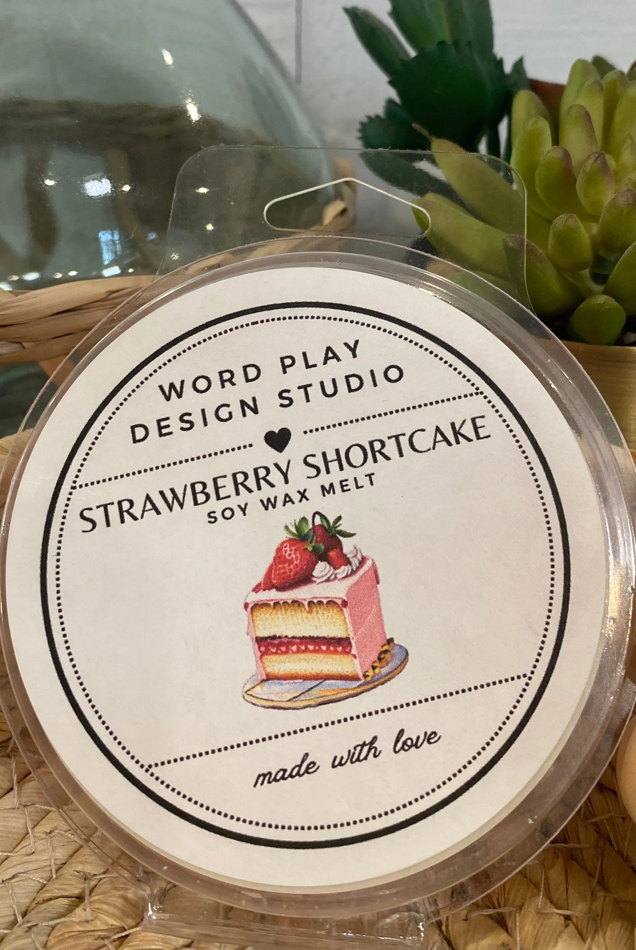 Shop Locally Poured Soy Wax Melts - Sweet Spring Collection-Strawberry Shortcake at Ruby Joy Boutique, a Women's Clothing Store in Pickerington, Ohio