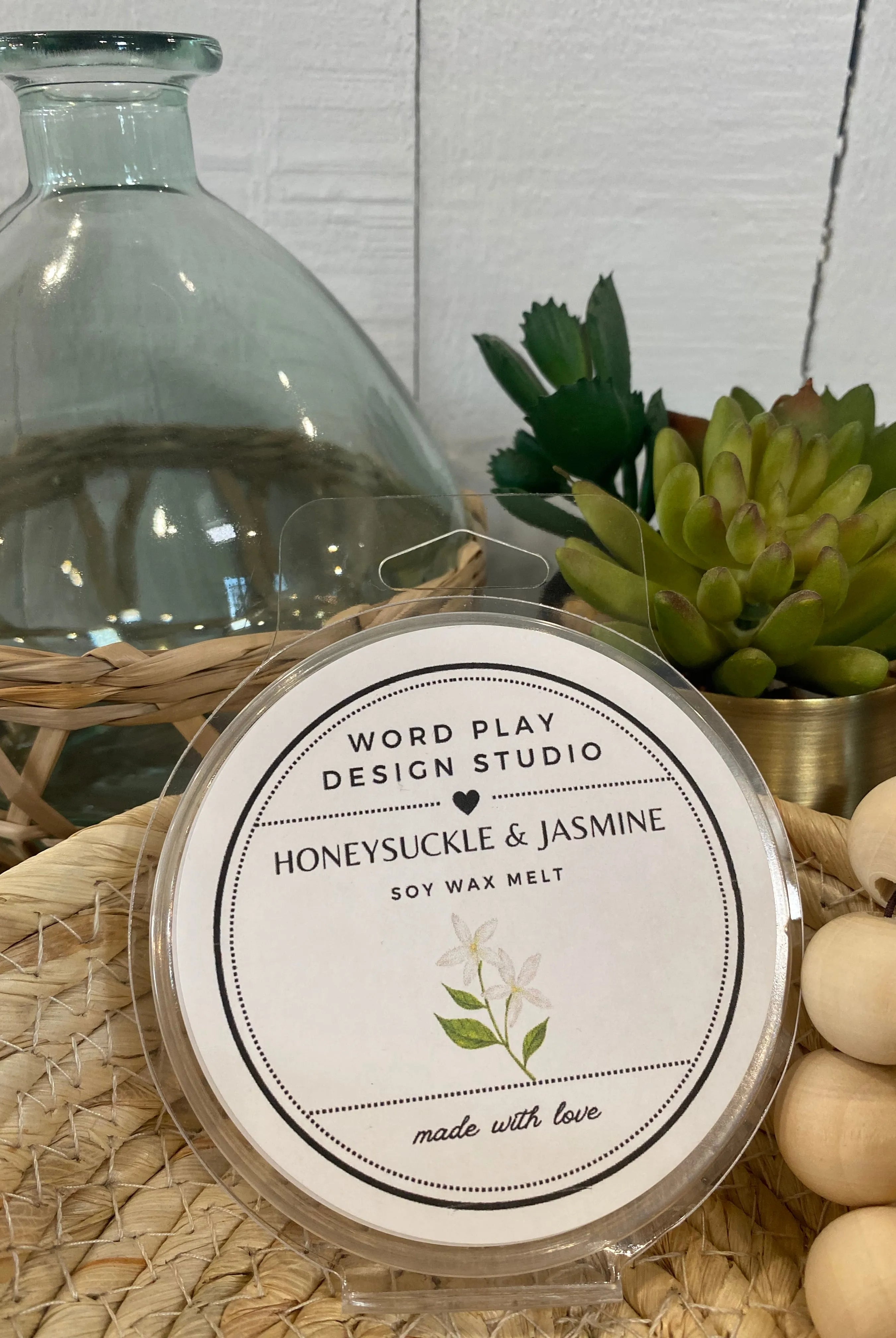 Shop Locally Poured Soy Wax Melts - Sweet Spring Collection-Honeysuckle & Jasmine at Ruby Joy Boutique, a Women's Clothing Store in Pickerington, Ohio