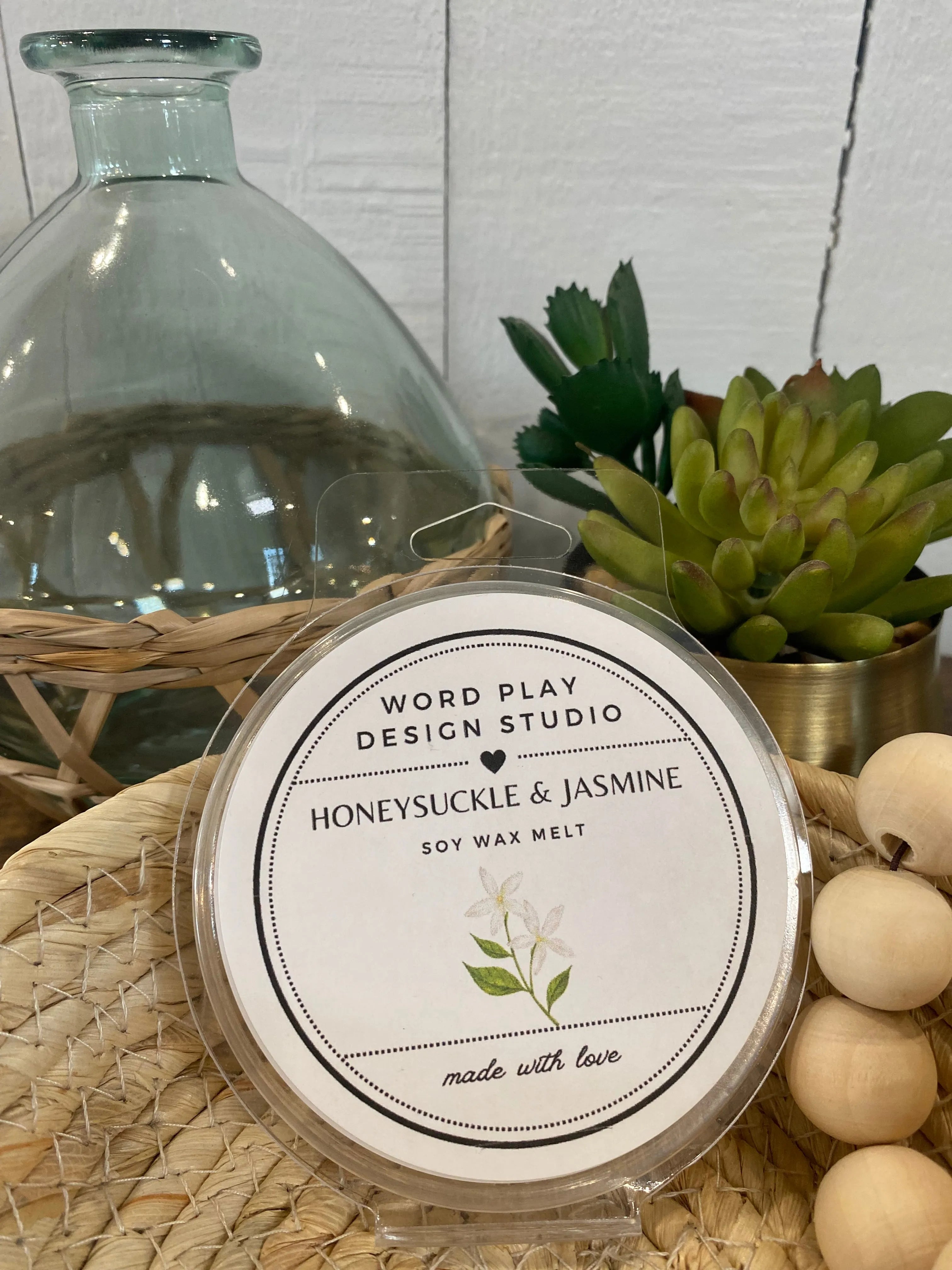 Shop Locally Poured Soy Wax Melts - Sweet Spring Collection-Honeysuckle & Jasmine at Ruby Joy Boutique, a Women's Clothing Store in Pickerington, Ohio