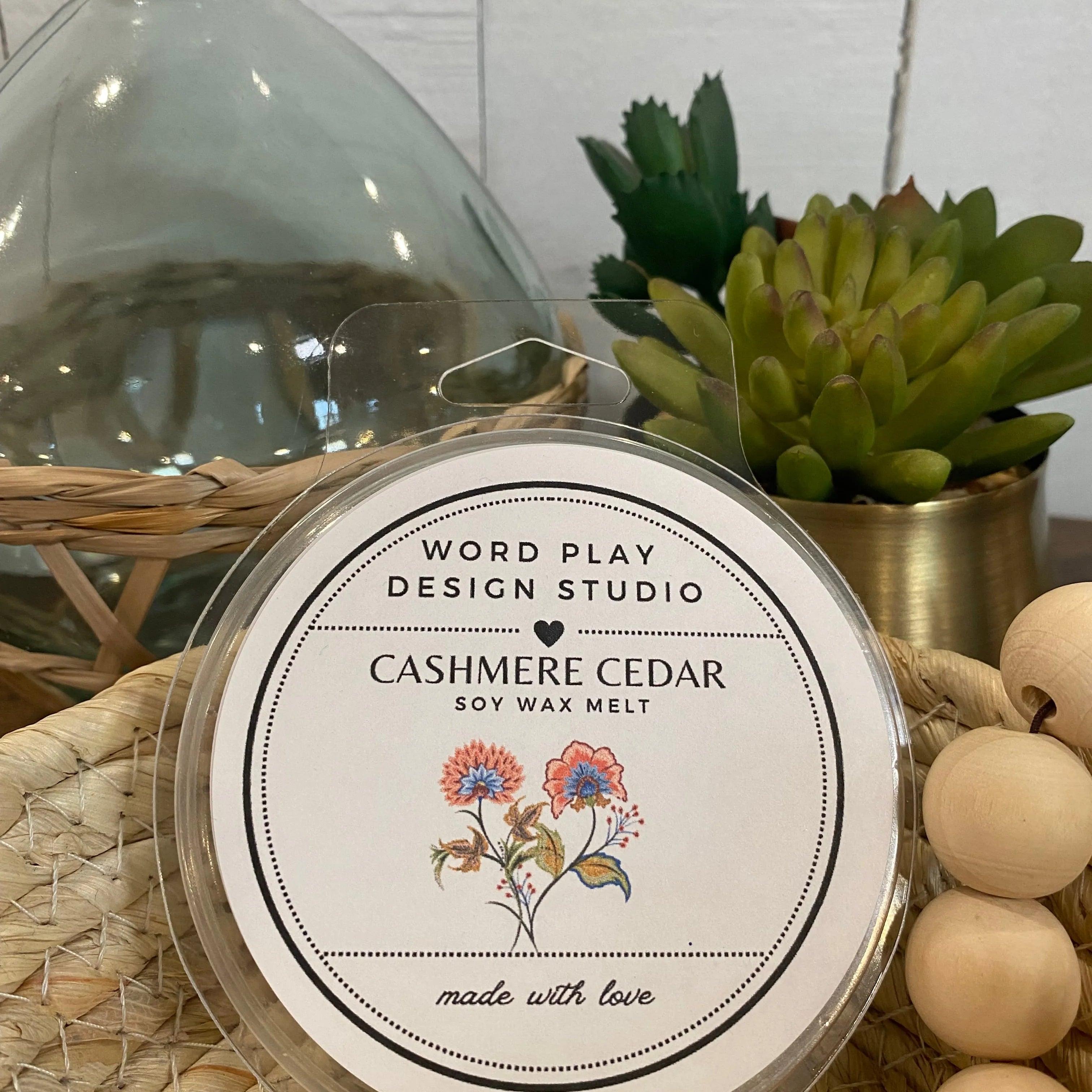 Shop Locally Poured Soy Wax Melts - Sweet Spring Collection-Cashmere Cedar at Ruby Joy Boutique, a Women's Clothing Store in Pickerington, Ohio
