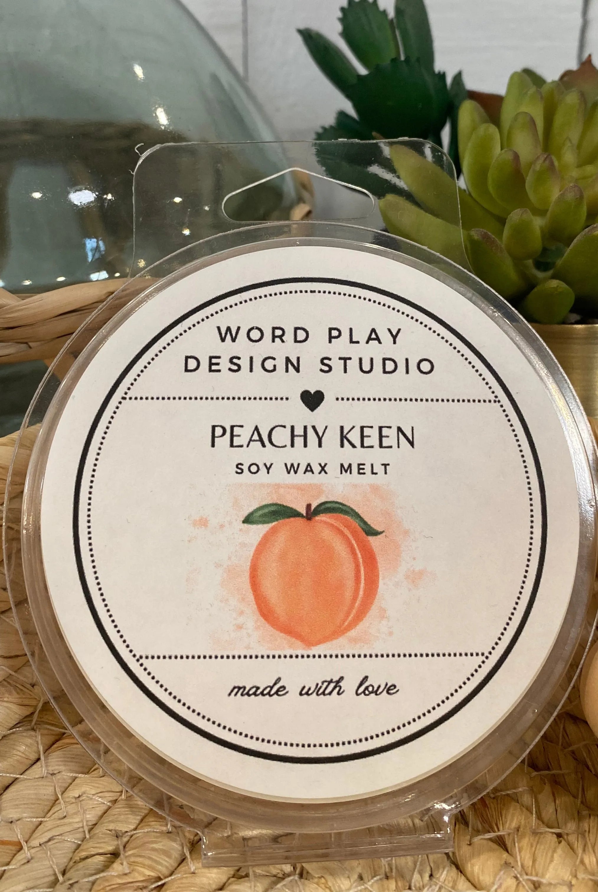 Shop Locally Poured Soy Wax Melts - Sweet Spring Collection-Peachy Keen at Ruby Joy Boutique, a Women's Clothing Store in Pickerington, Ohio