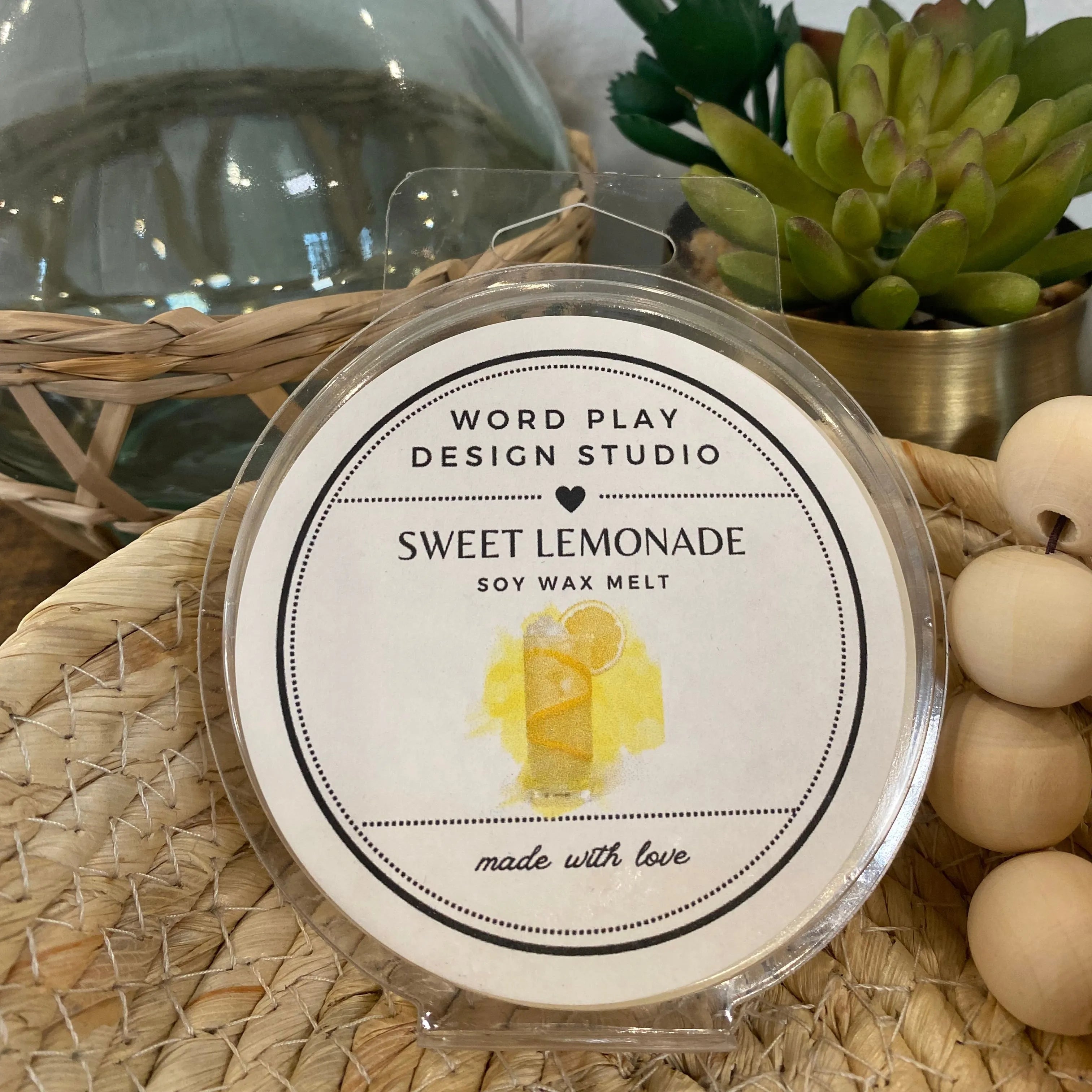 Shop Locally Poured Soy Wax Melts - Sweet Spring Collection-Sweet Lemonade at Ruby Joy Boutique, a Women's Clothing Store in Pickerington, Ohio