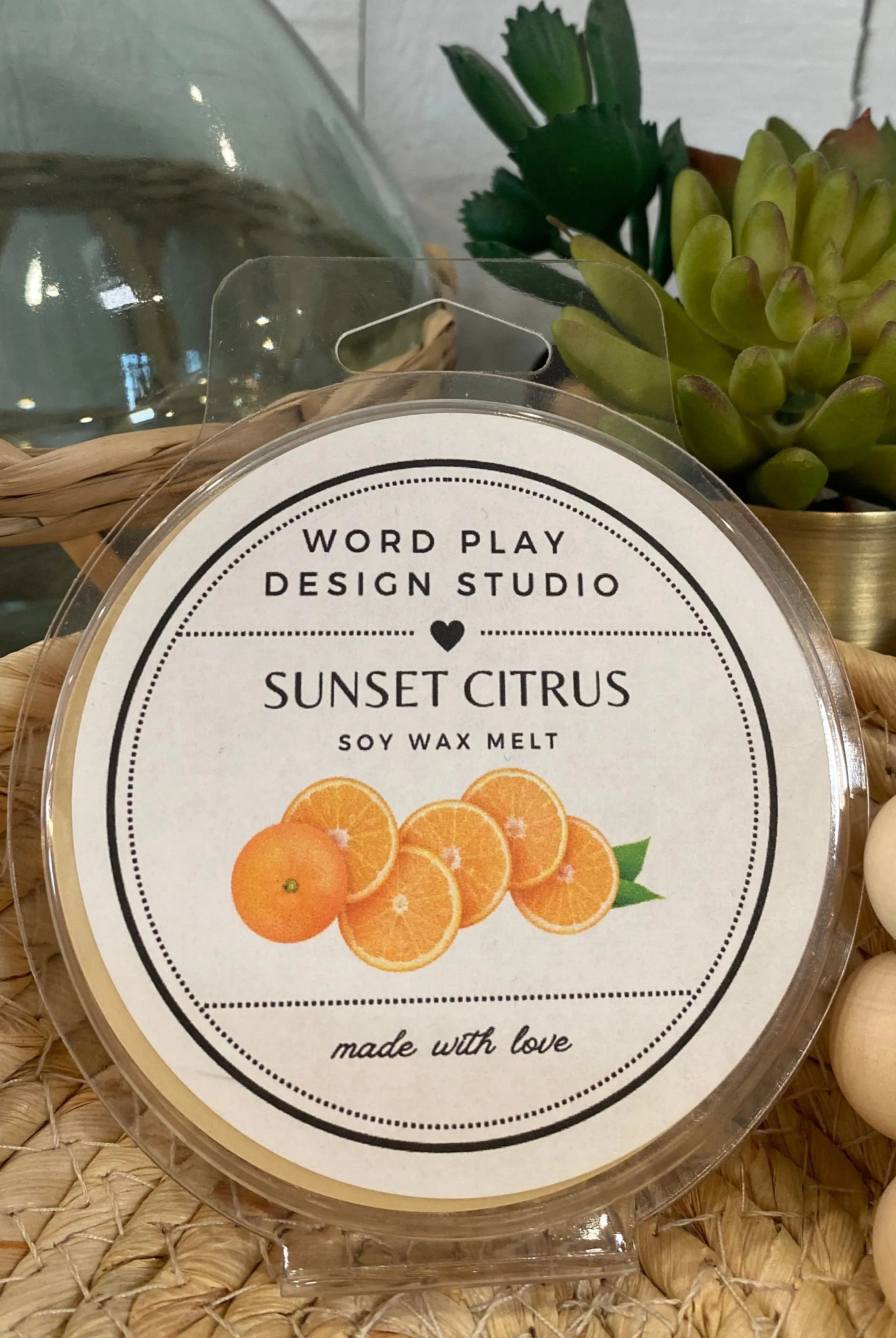 Shop Locally Poured Soy Wax Melts - Sweet Spring Collection-Sunset Citrus at Ruby Joy Boutique, a Women's Clothing Store in Pickerington, Ohio