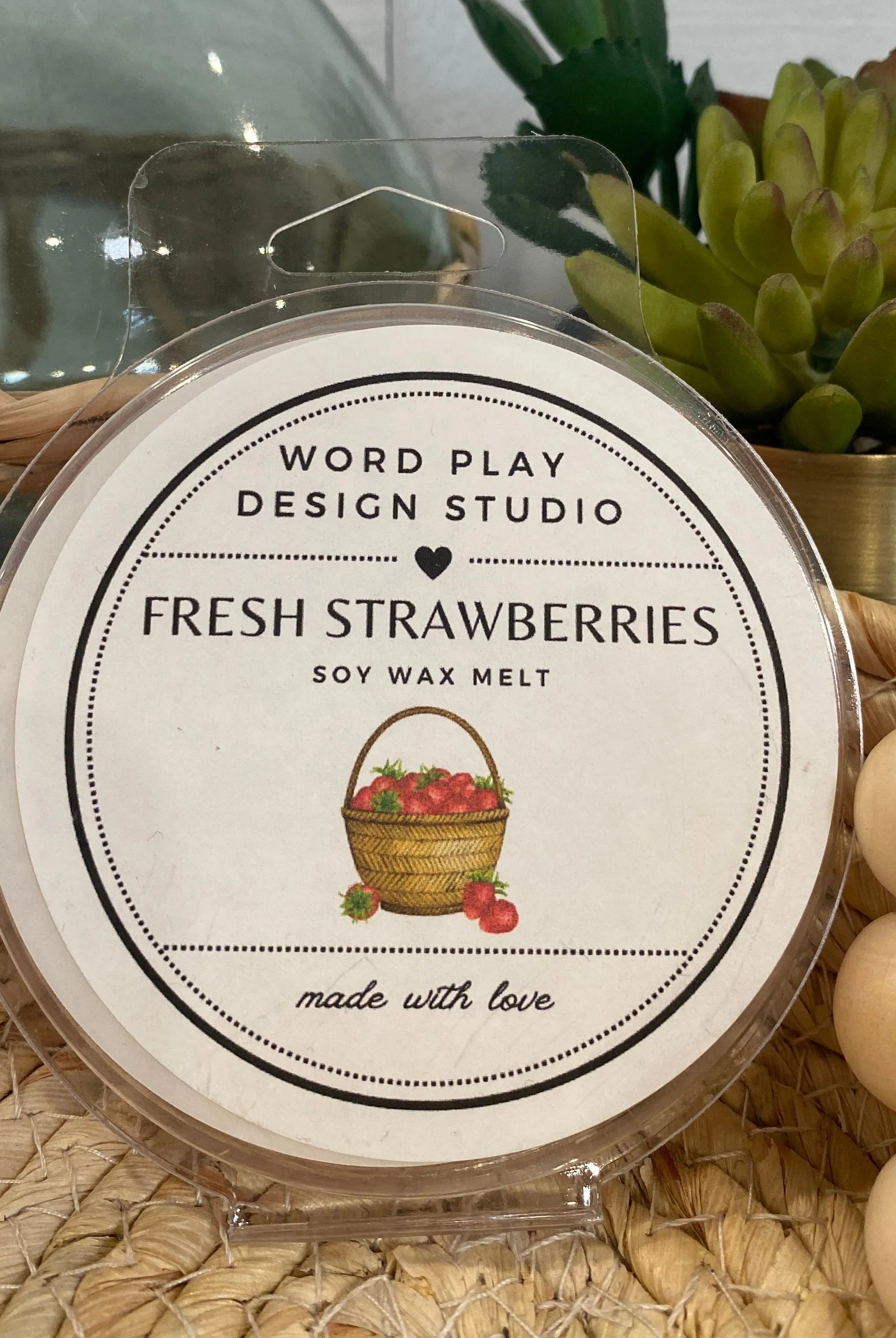 Shop Locally Poured Soy Wax Melts - Sweet Spring Collection-Fresh Strawberries at Ruby Joy Boutique, a Women's Clothing Store in Pickerington, Ohio