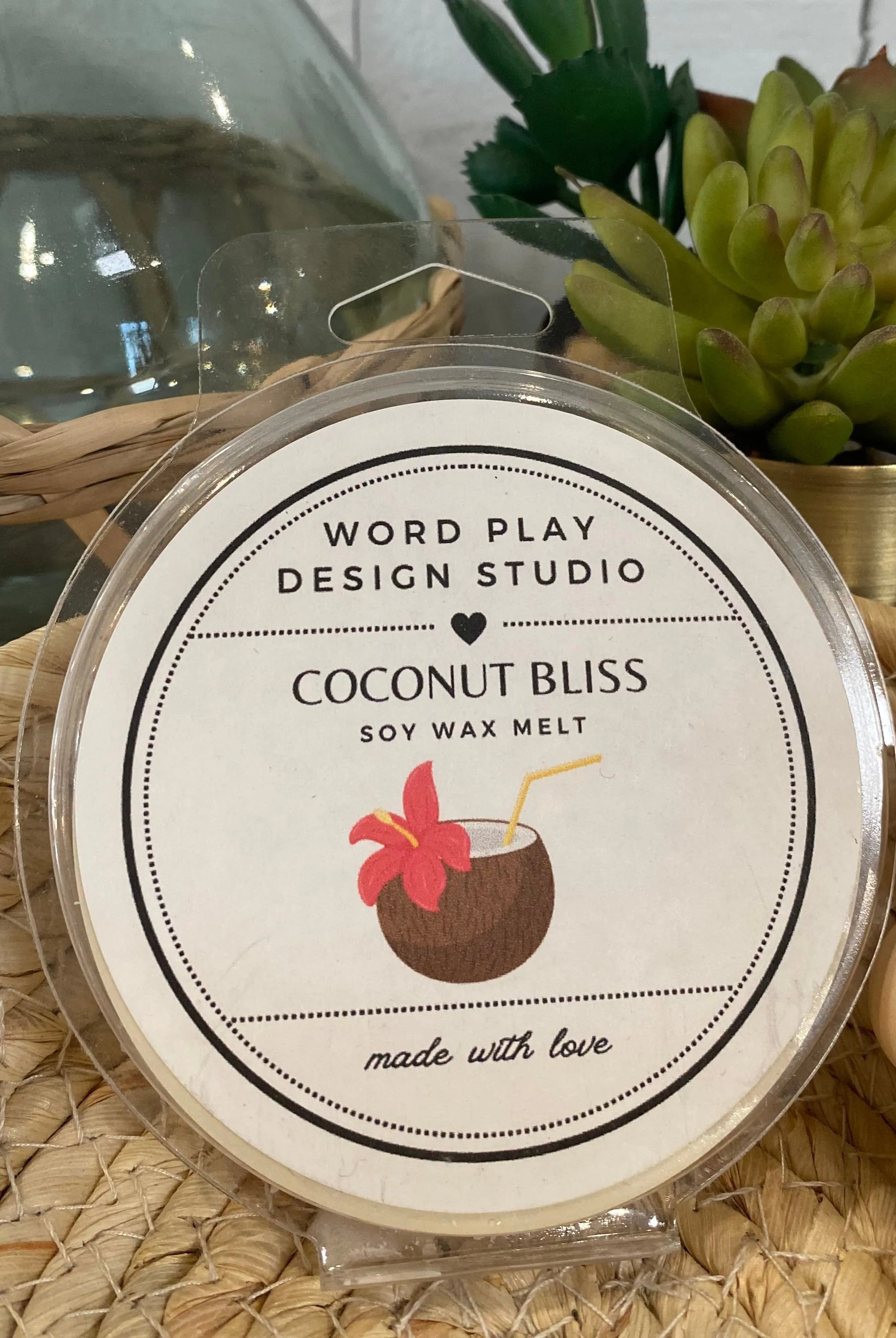 Shop Locally Poured Soy Wax Melts - Sweet Spring Collection-Coconut Bliss at Ruby Joy Boutique, a Women's Clothing Store in Pickerington, Ohio