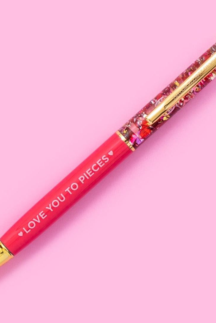 Shop “Love You to Pieces” Confetti Pen-Pens at Ruby Joy Boutique, a Women's Clothing Store in Pickerington, Ohio