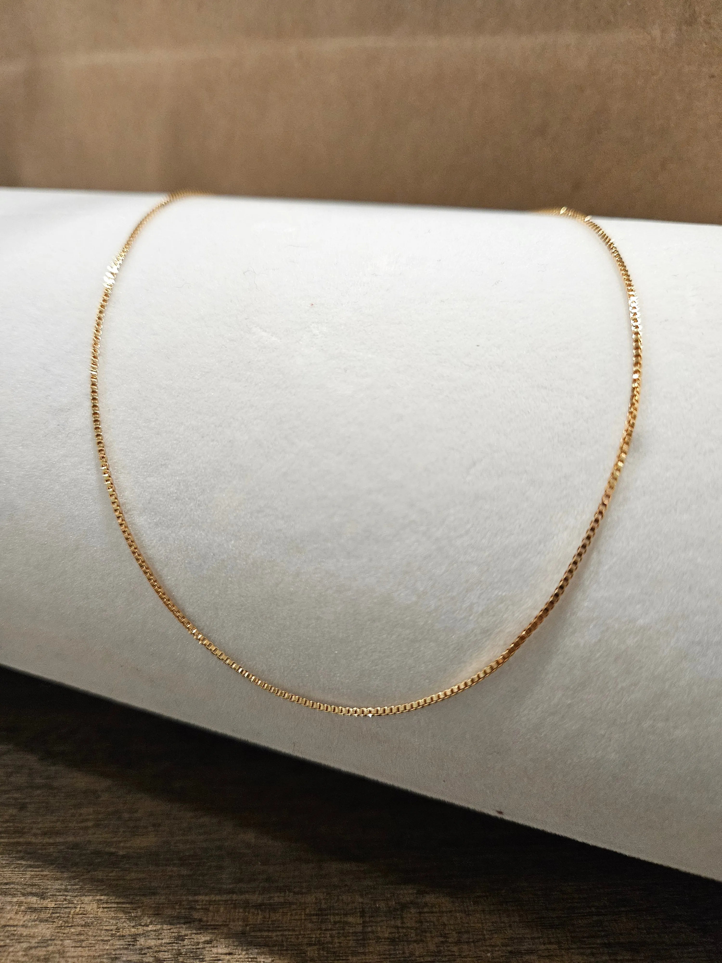 Shop Luxe Adjustable Box Chain Necklace- at Ruby Joy Boutique, a Women's Clothing Store in Pickerington, Ohio